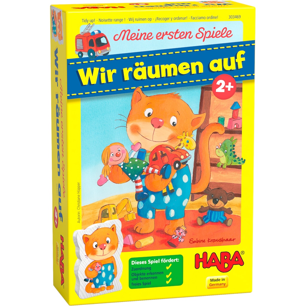 Haba Spiel »Meine ersten Spiele, Wir räumen auf«