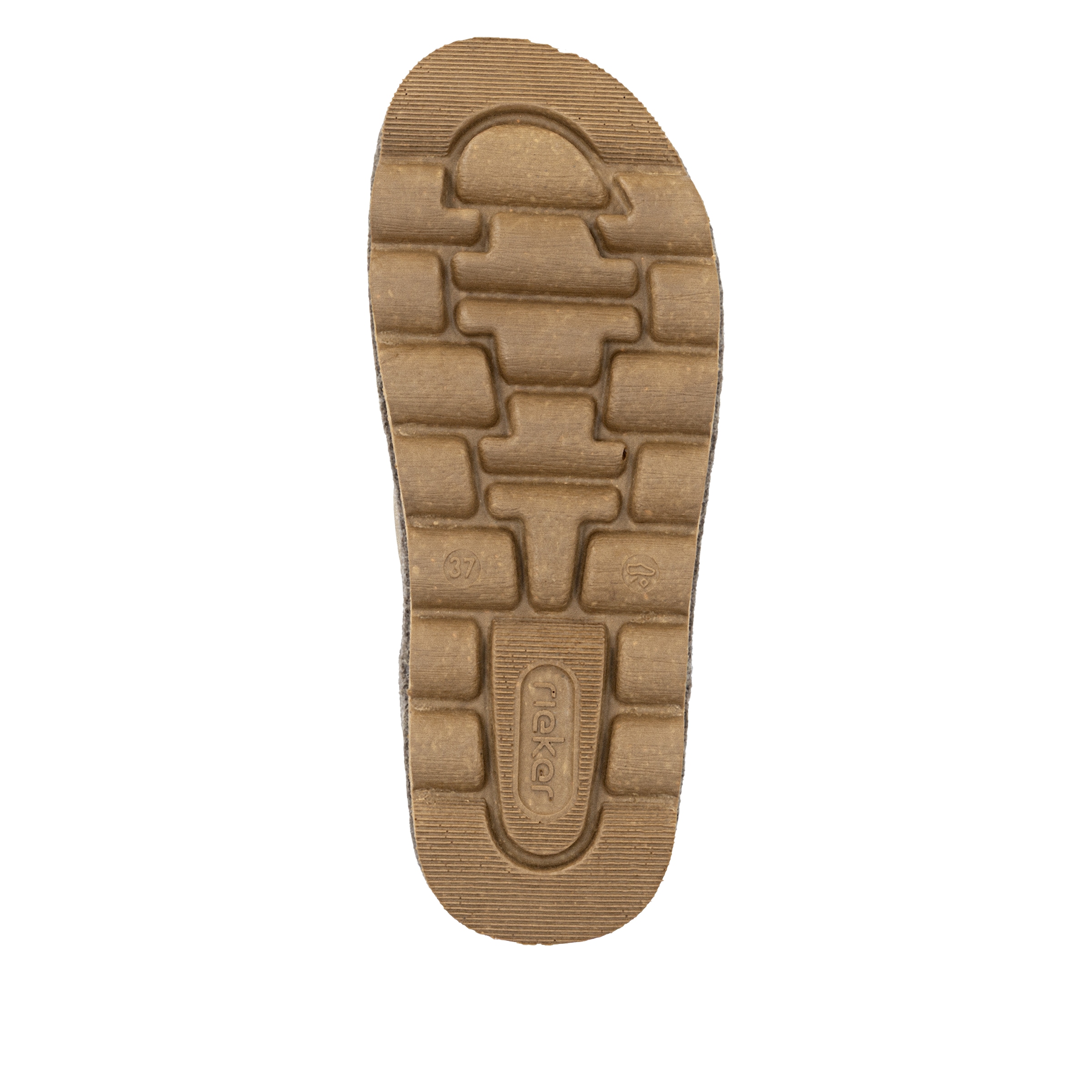 Rieker Clog, Sabot, Hausschuh, Casual-Clog, Plateausohle, zum Schlupfen