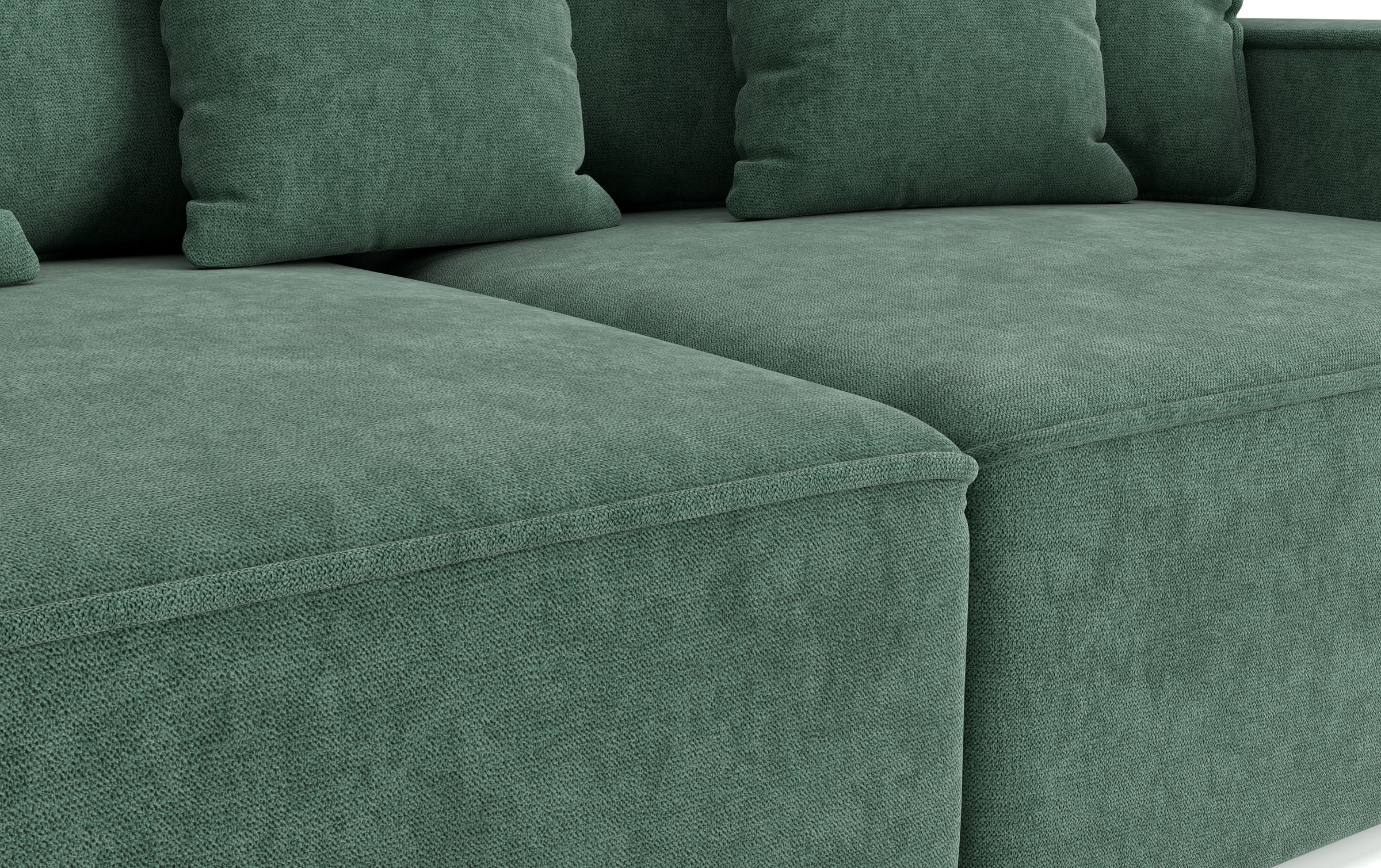 INOSIGN Big-Sofa »Surf«, mit 7 Kissen, gemütlicher Sitzkomfort