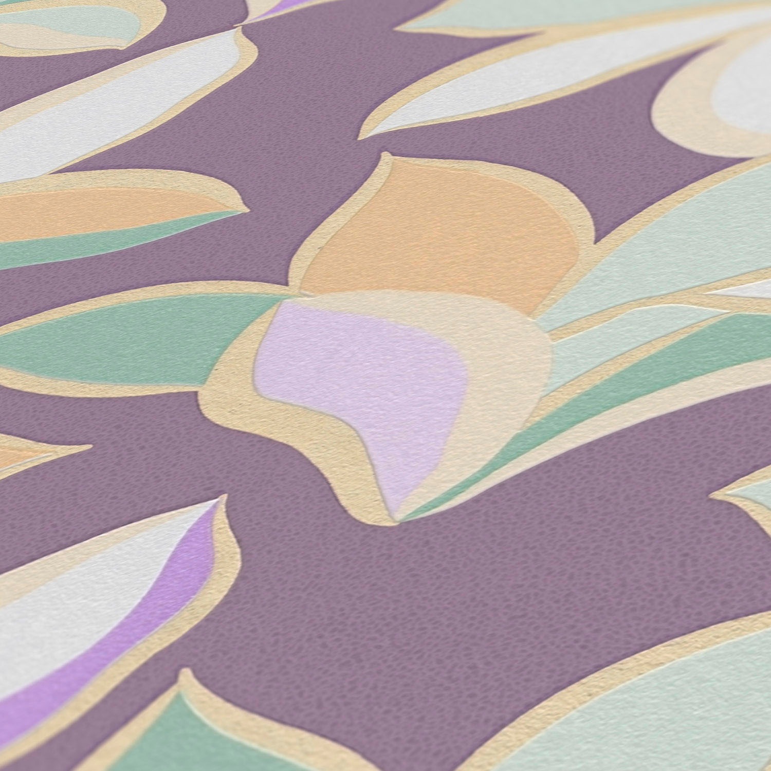 living walls Vliestapete »House of Turnowsky Designertapete Floral« leicht glänzend | matt glatt Blumentapete Tapeten Wohnzimmer Schlafzimmer Küche modern Design Optik