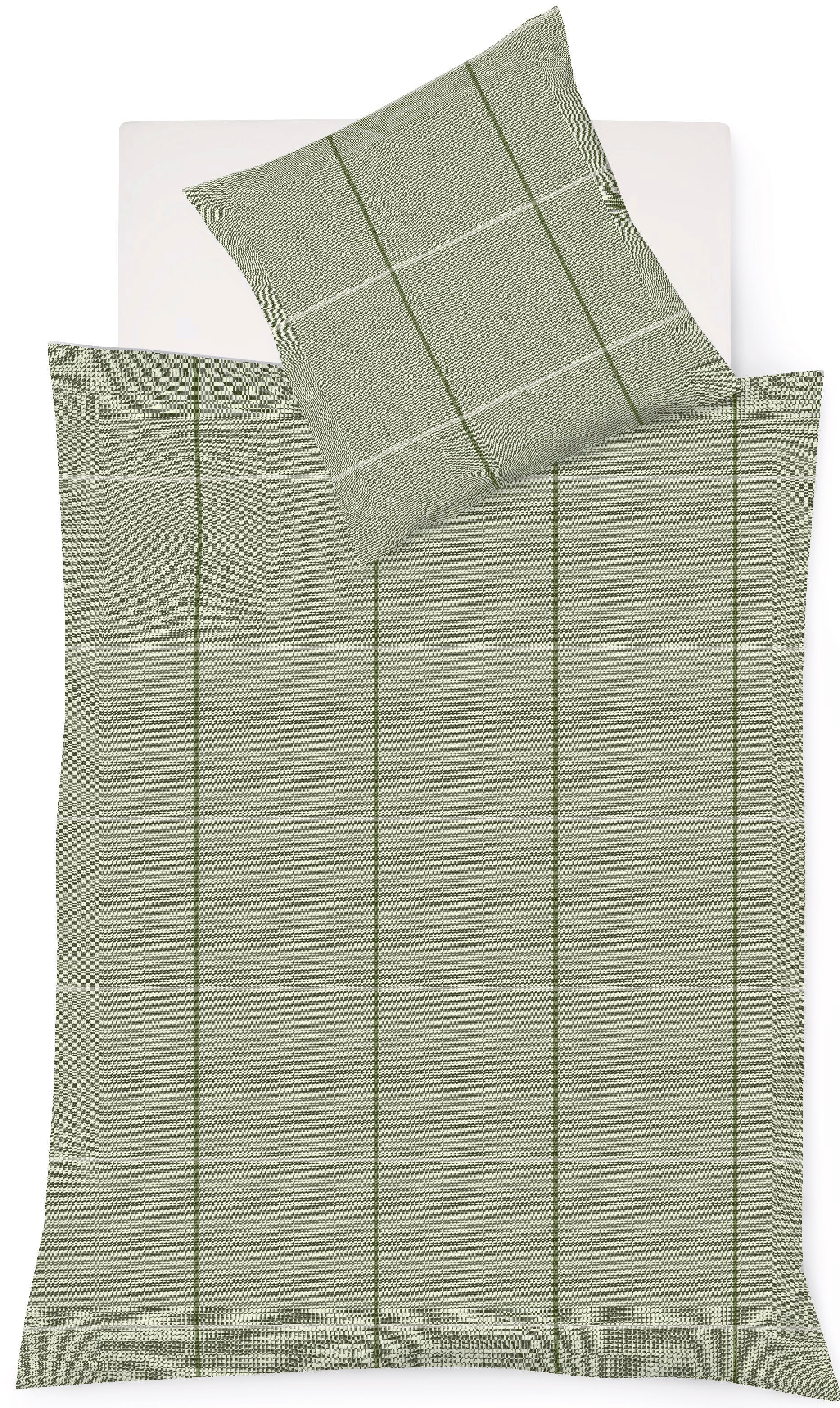 fleuresse "Lech 4311" 2 Stk. Edelflanell, Baumwolle, in Gr. 135x200, 155x220, 200x200cm