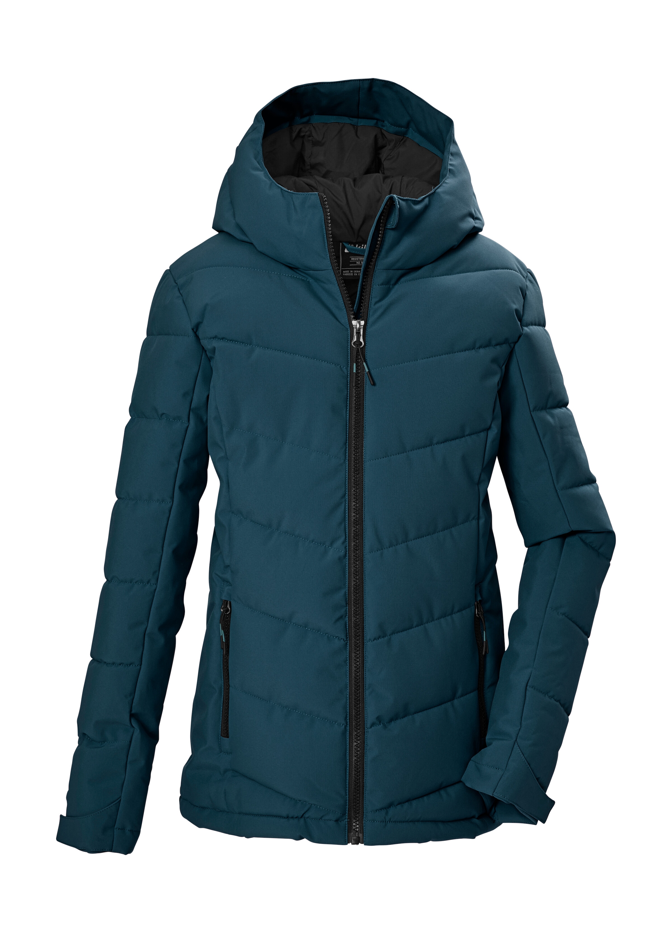 Killtec "KOW 220 GRLS QLTD JCKT" Winddichte, wasserabweisende Kinderjacke mit verstellbaren Bündchen