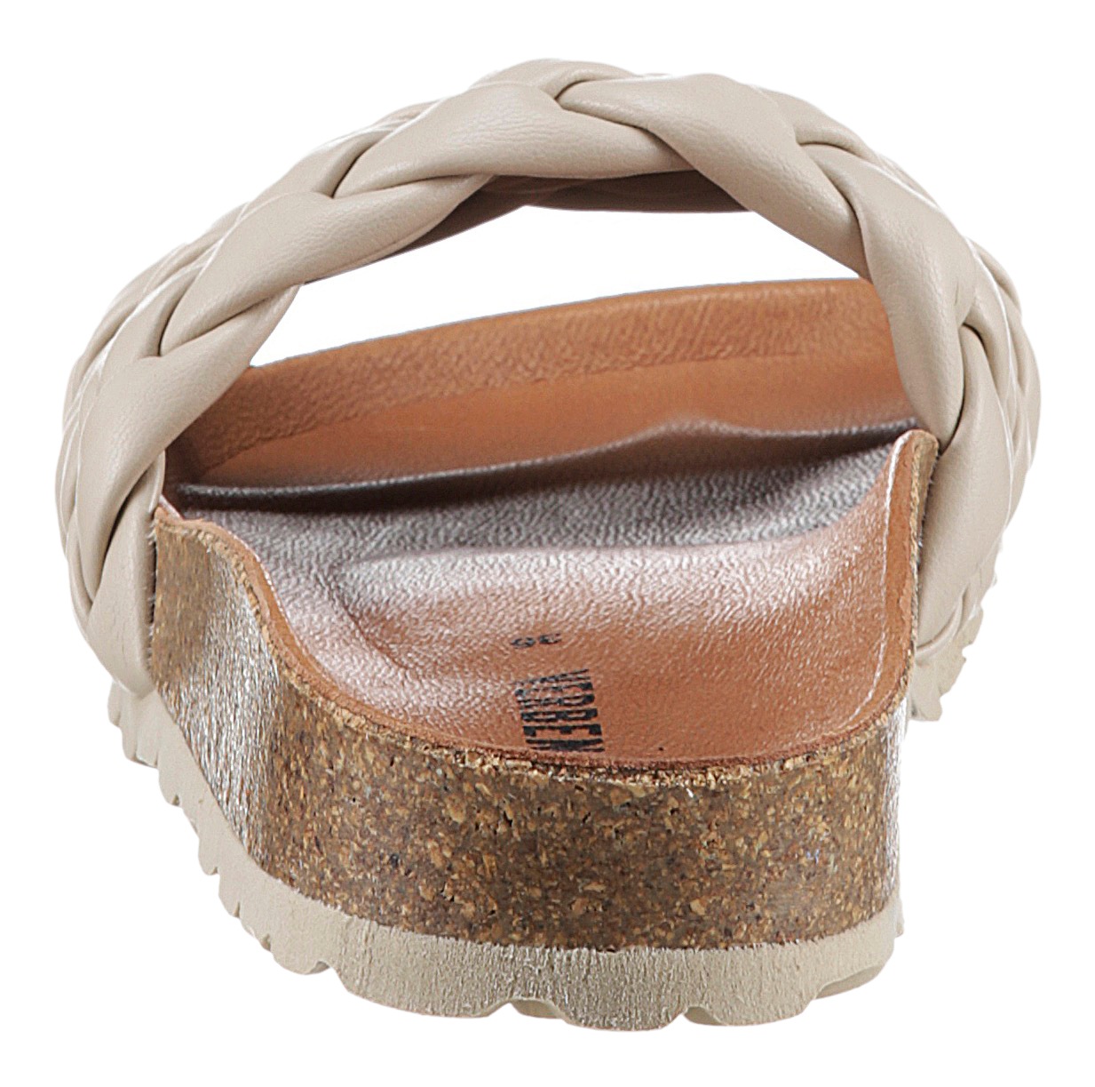 VERBENAS Pantolette "RICA TRENZA SOFT", Sommerschuh, Schlappen, Strandschuh günstig online kaufen