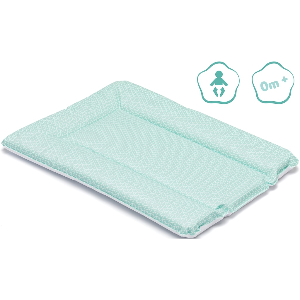 Fillikid Wickelauflage »Softy, Mint Triangle«, (1 tlg.)