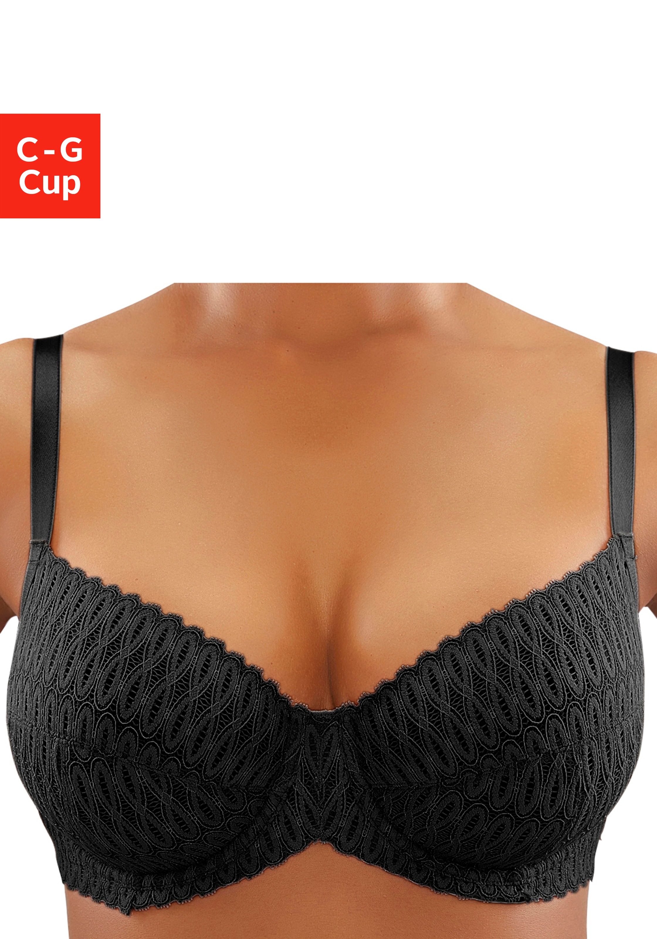 Triumph Bugel Bh Aura Spotlight W Mit 3 Geteiltem Cup Fur Optimalen Halt Fur Damen Baur