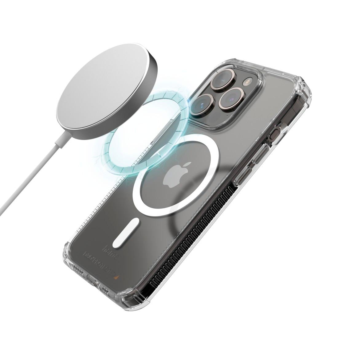 Hama Handyhülle »Handyhülle „Extreme Protect“ für iPhone 14 Pro (für MagSafe, stoßfest)«, iPhone 14 Pro, Anti-Vergilbung