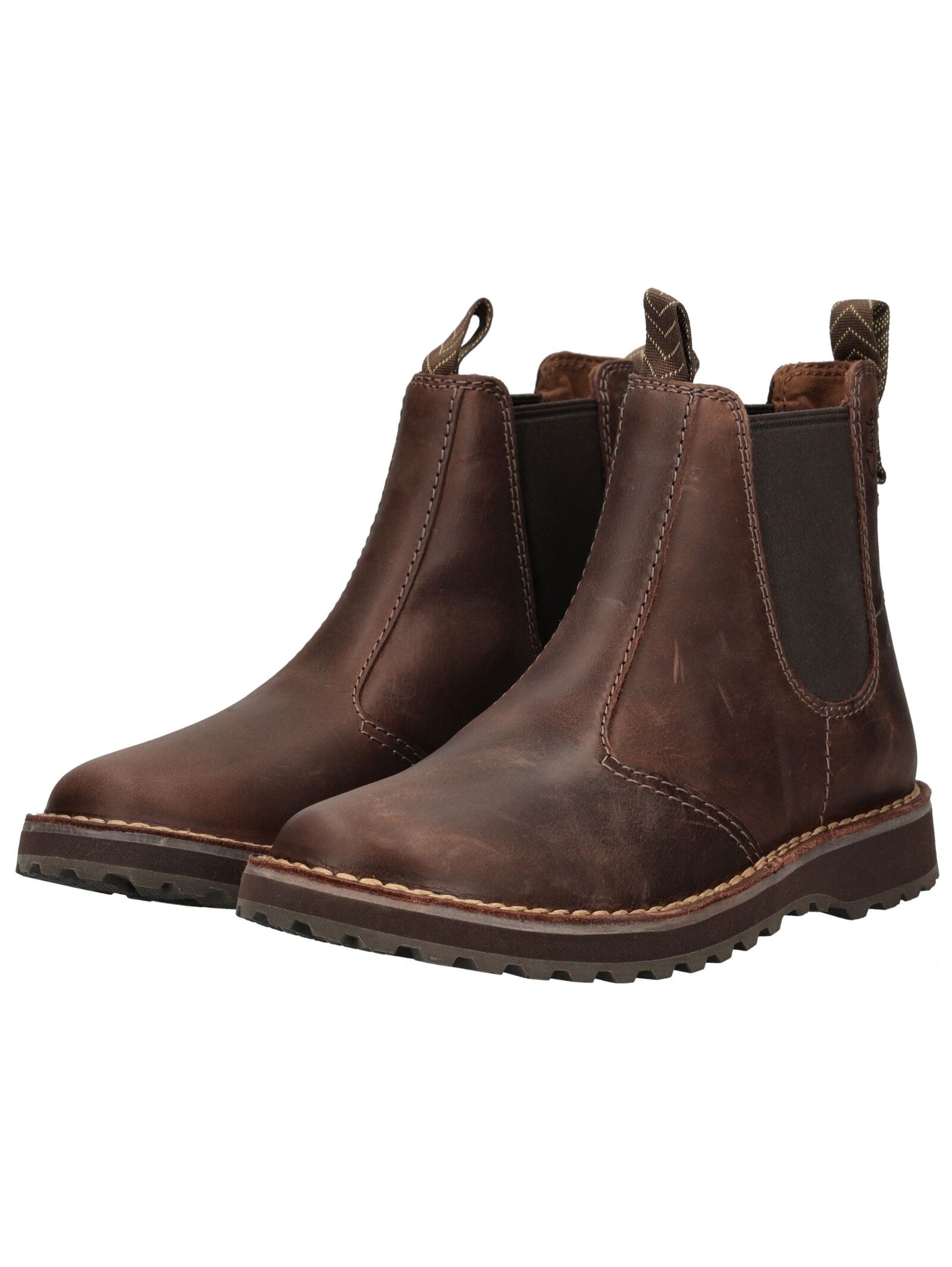 Clarks Schnürstiefelette »Clarks Stiefelette Leder/Textil«