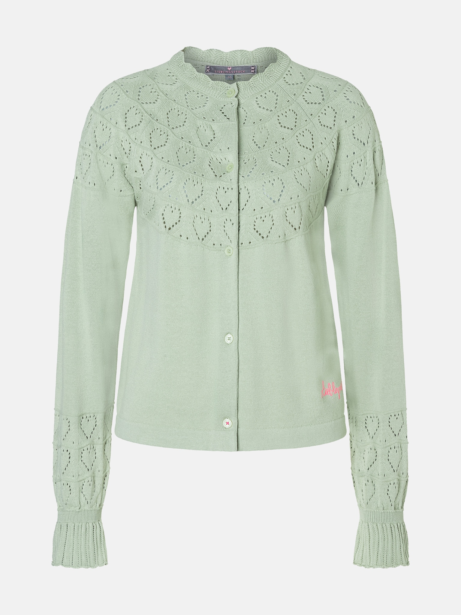 Lieblingsstück Strickjacke »ZazaL« aus 100% Baumwolle
