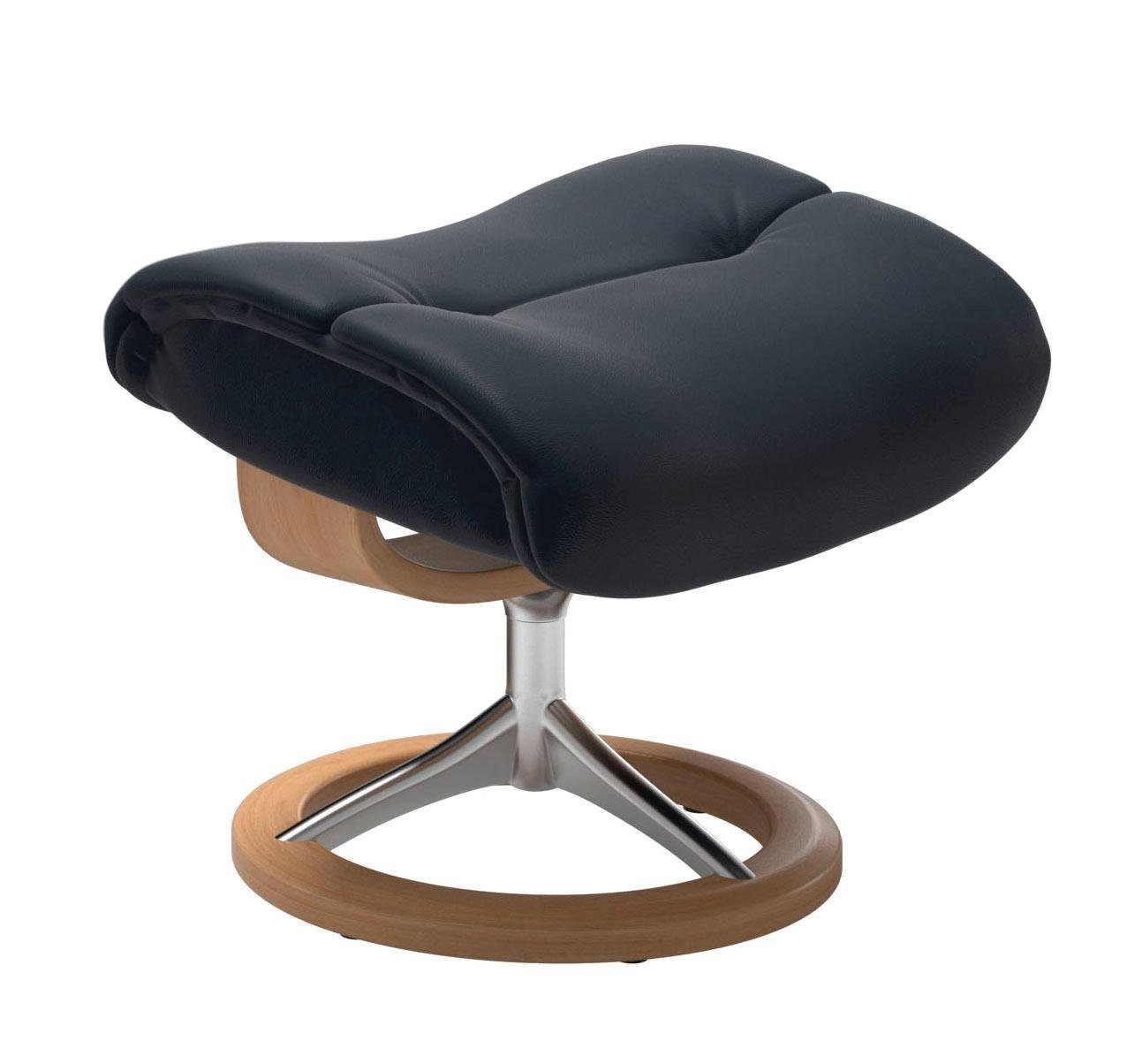 Thumbnail - Stressless Fußhocker "Sunrise", mit Signature Base, Gestell Eiche