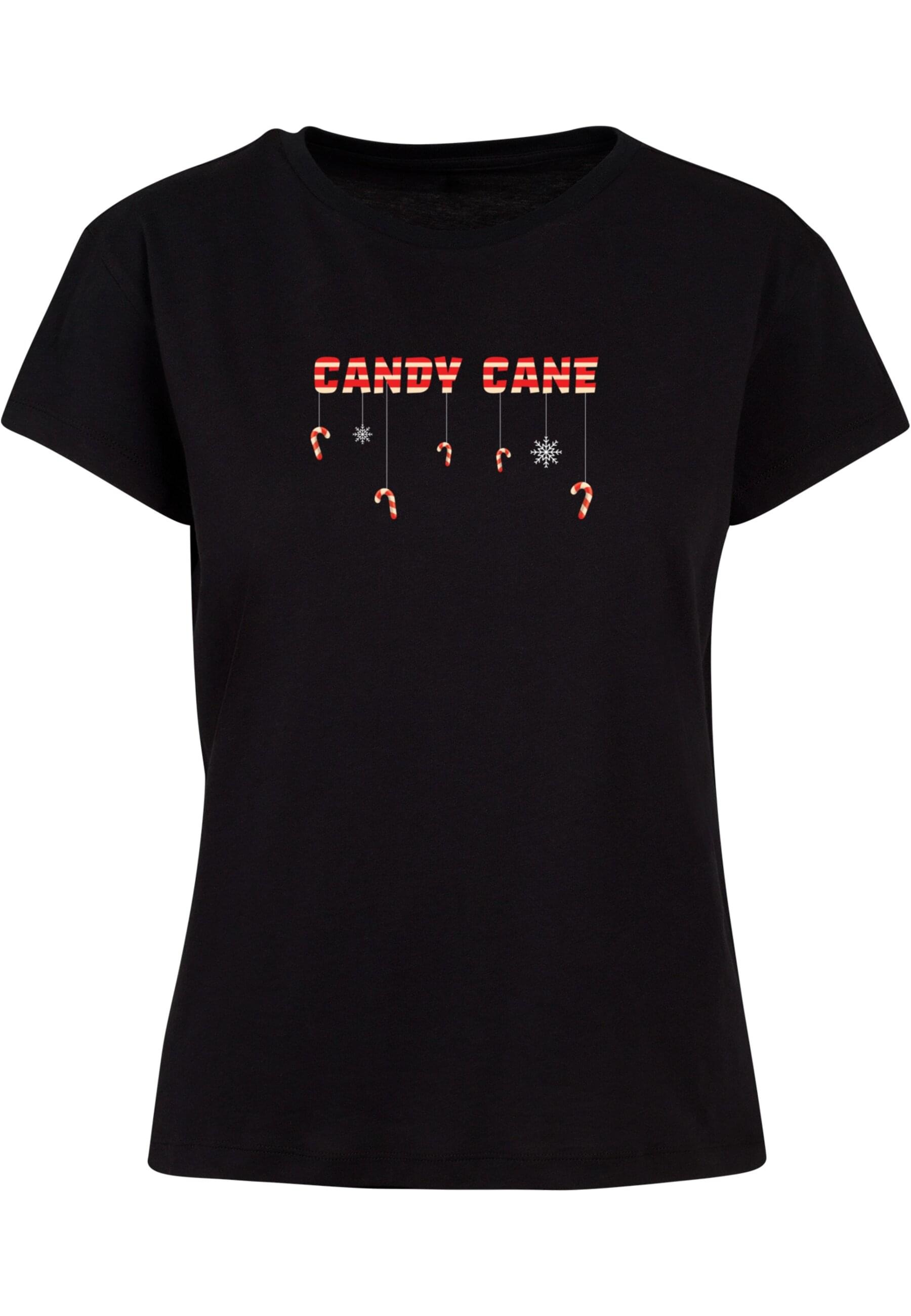 Merchcode T-Shirt »Merchcode Damen Ladies Candy Cane Box Tee«, (1 tlg.)