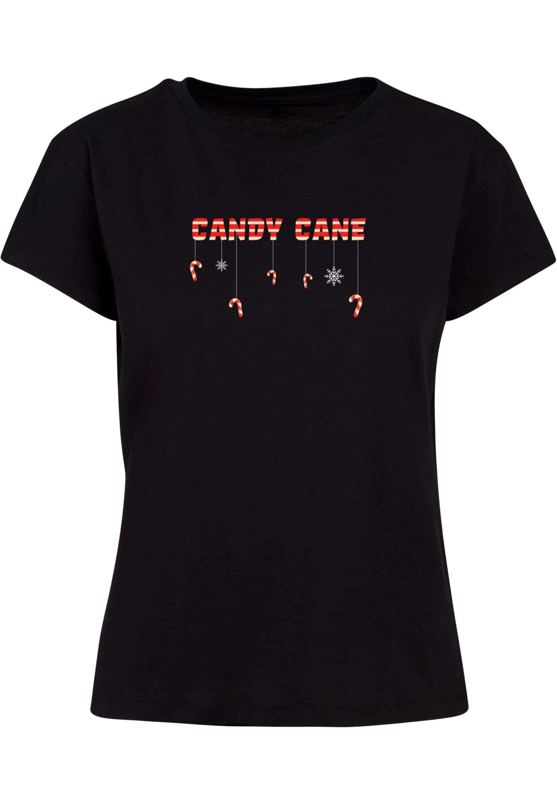 Merchcode T-Shirt "Merchcode Damen Ladies Candy Cane Box Tee" 1 Stk. tlg. günstig online kaufen