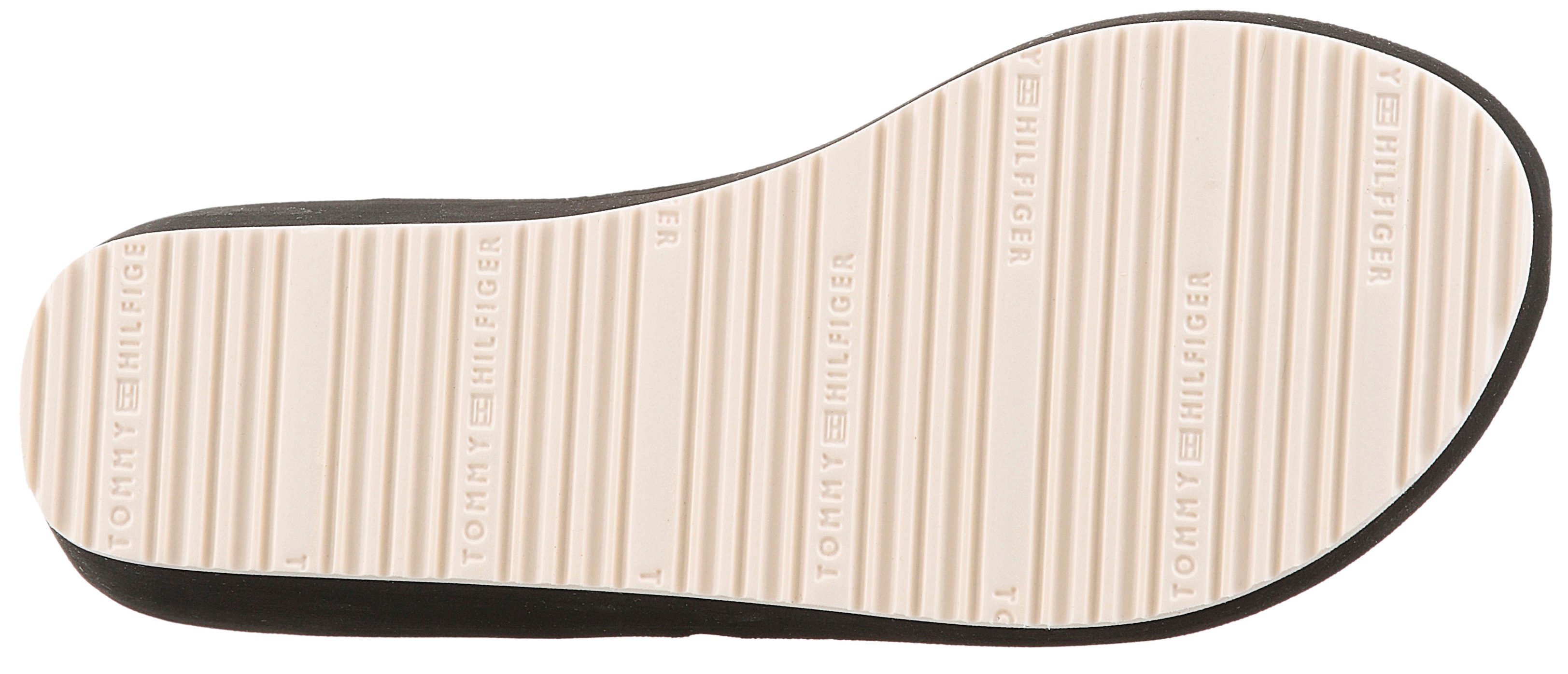 Thumbnail - Tommy Hilfiger Dianette "WEDGE BEACH SANDAL", Keilabsatz, Zehentrenner, Sommerschuh mit Logoschriftzug