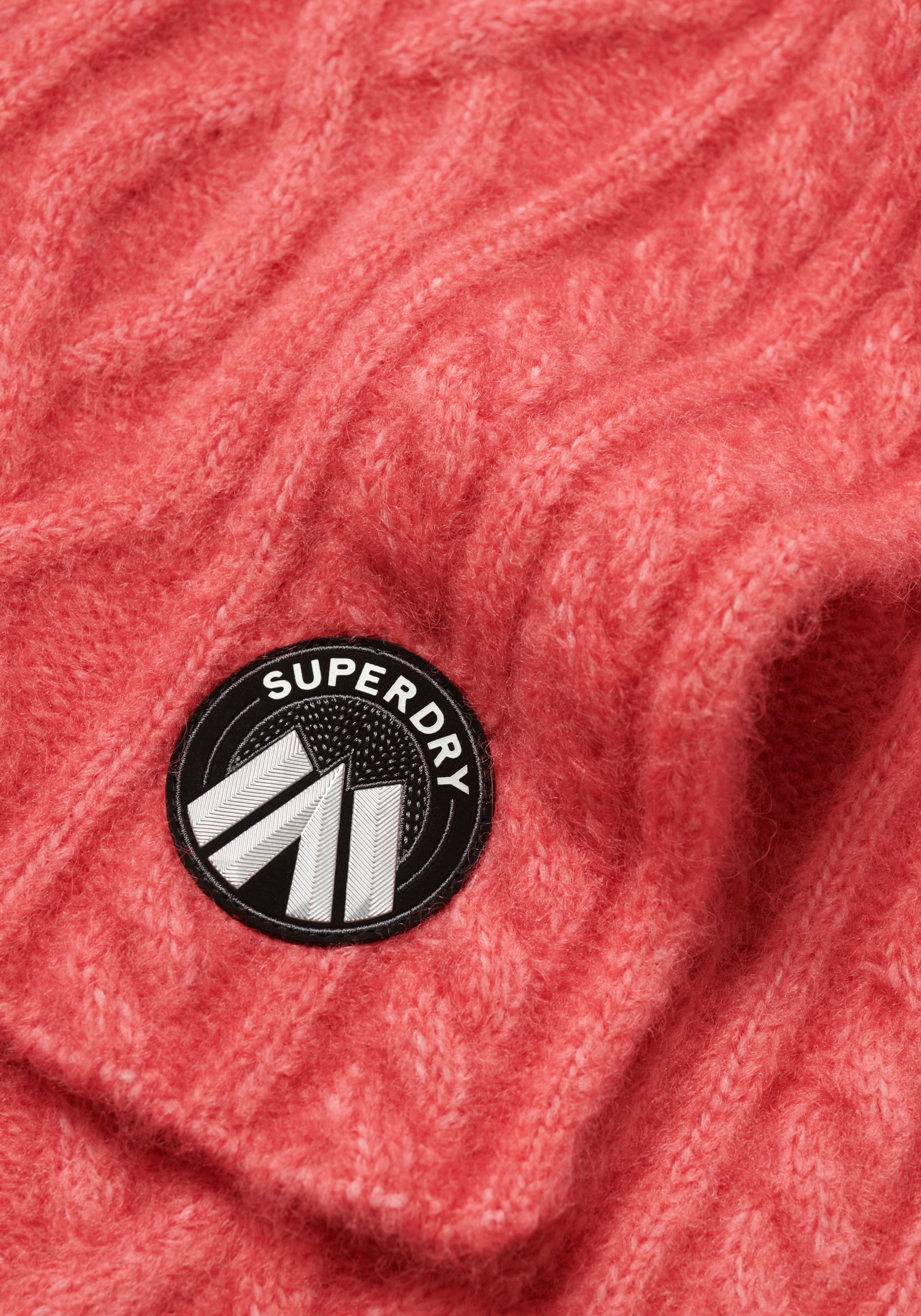 Superdry Strickschal »CABLE LUXE KNIT SCARF«