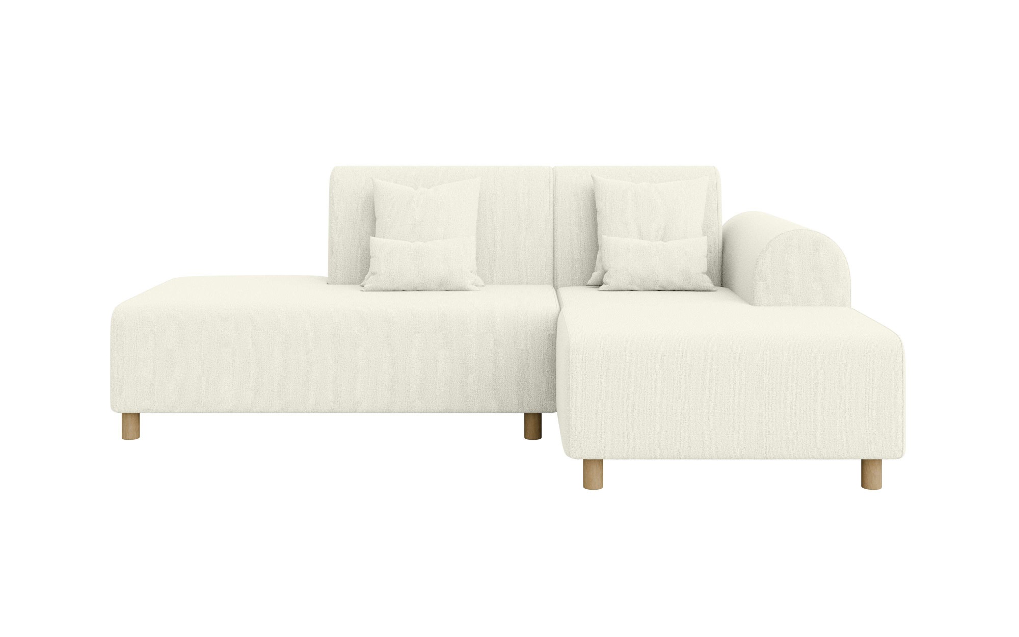 OTTO home Ecksofa »Suyala« L-Form mit Hocker