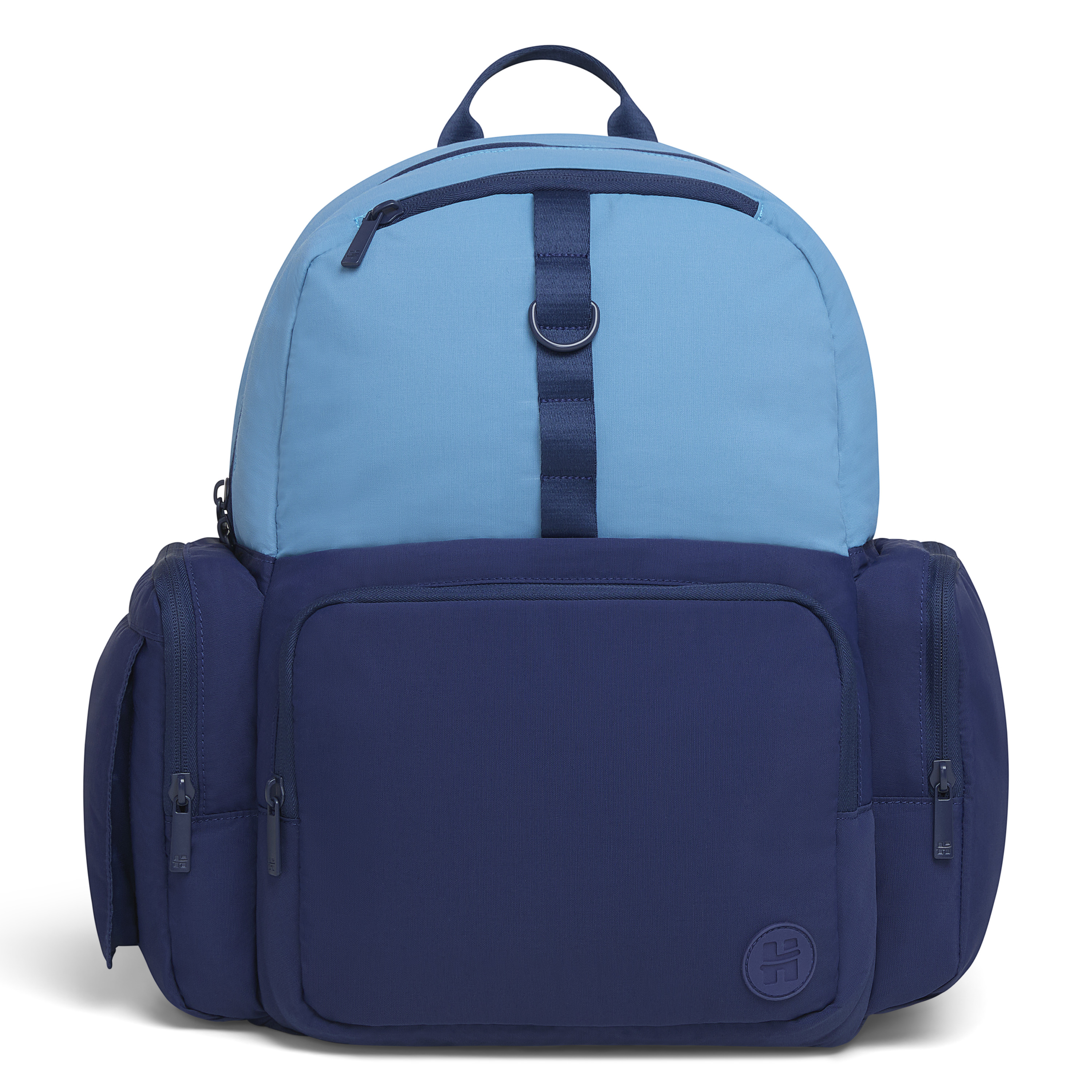 Baby Wickeltasche, blau, HUGGIES BABYWEAR, mehrfarbig, Canvas, Nylon, Taschen, inklusive Wickelunterlage, ohne abgebildete Accessories