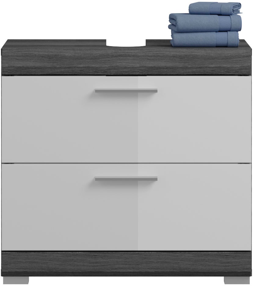 Thumbnail - INOSIGN Badmöbel-Set "Siena, 5 teilig, bestehend aus:", (Set, 5 St.), Hochschrank, WBU, Spiegel, Unterschrank, Hängeschr...