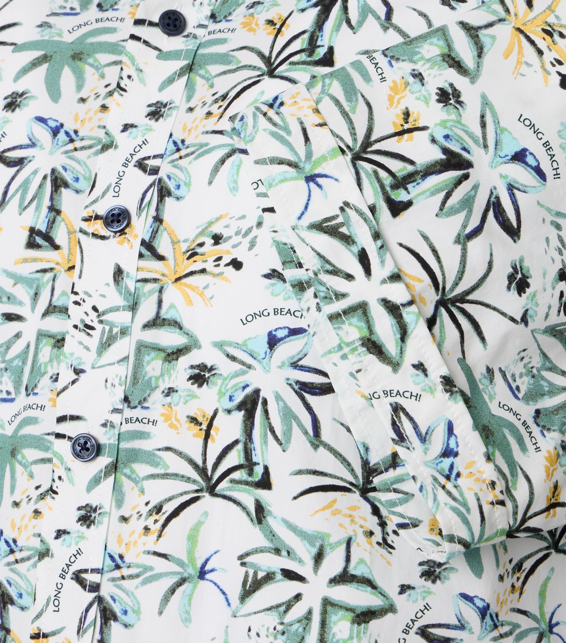 CASAMODA Kurzarmhemd »CASAMODA Freizeithemd Kurzarm Print«
