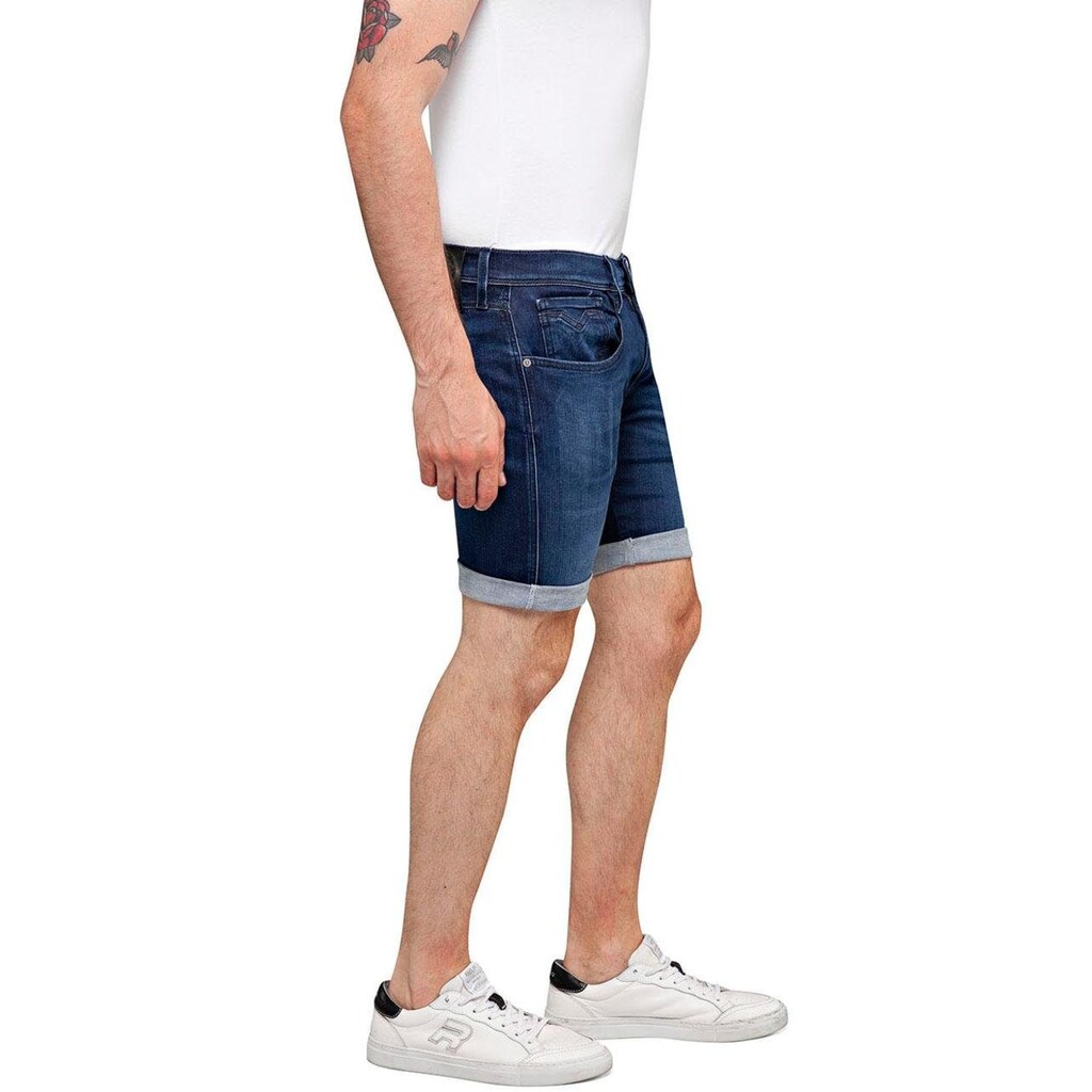 Replay Jeansbermudas »Anbass Hyperflex«