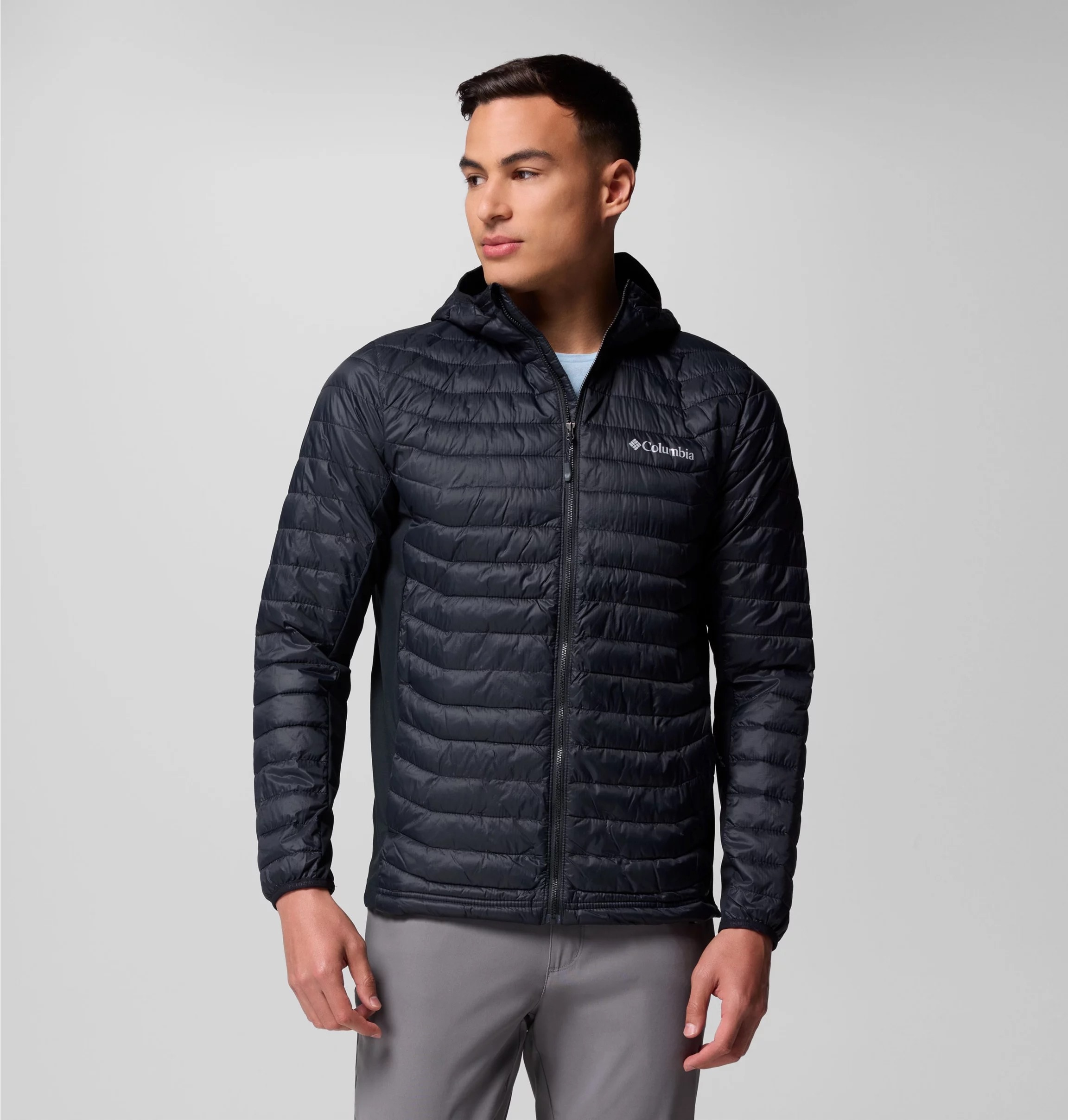 Columbia Steppjacke mit Kapuze sportlicher Stil günstig online kaufen