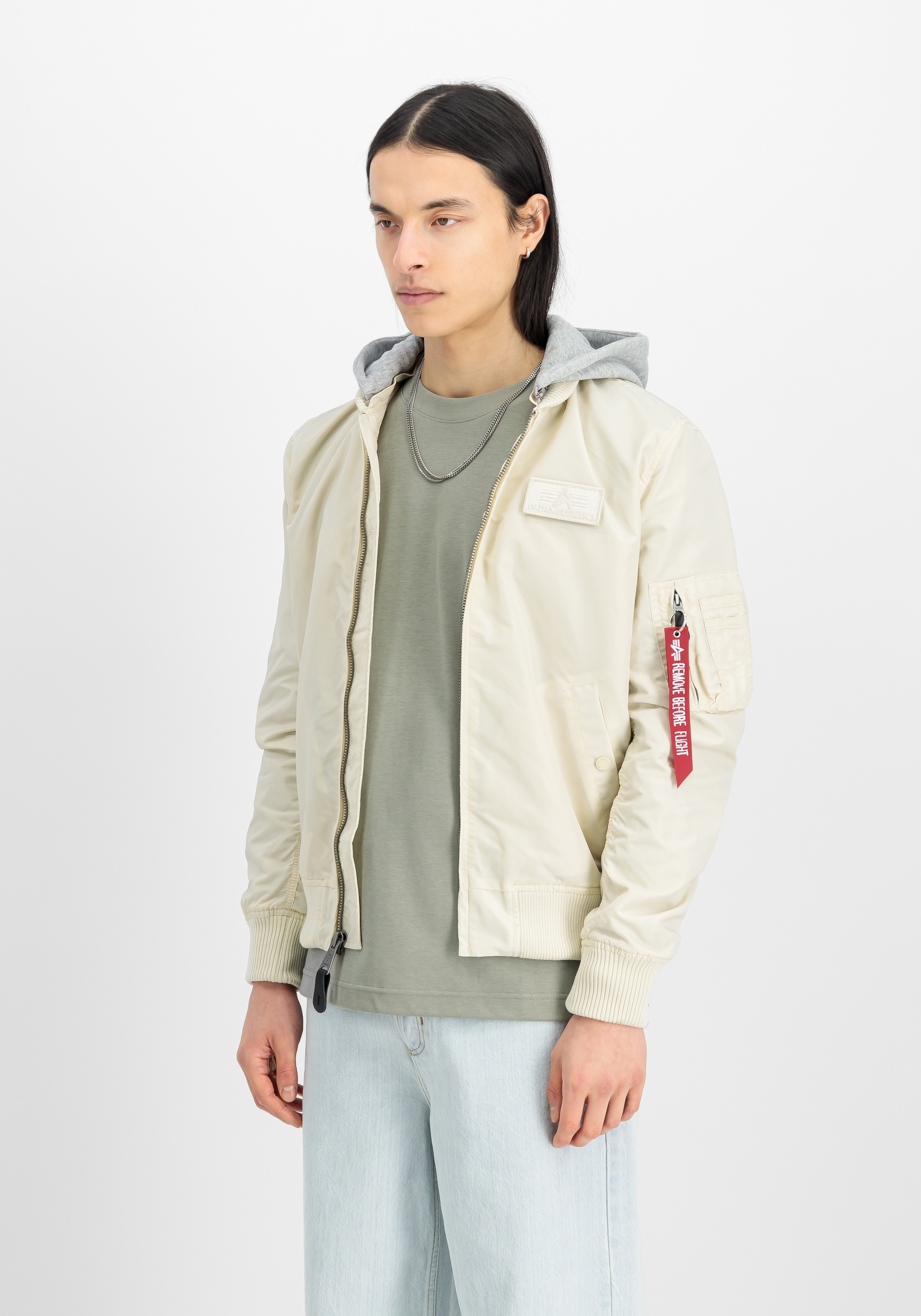 Alpha Industries Bomberjacke "MA-1 TT Hood Light" günstig online kaufen