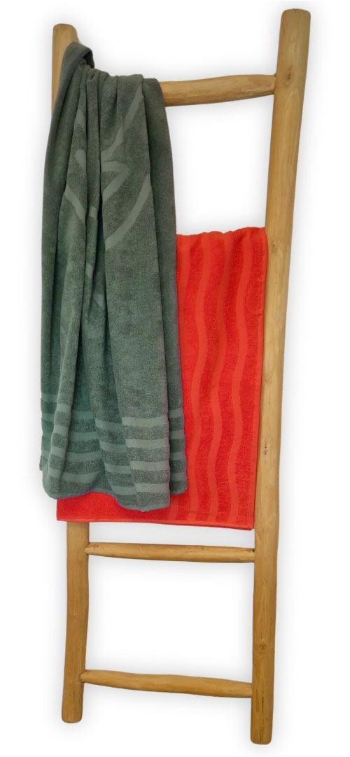 Wewo fashion Strandtuch "Strandtuch 9526" Hoch-Tief-Einwebung