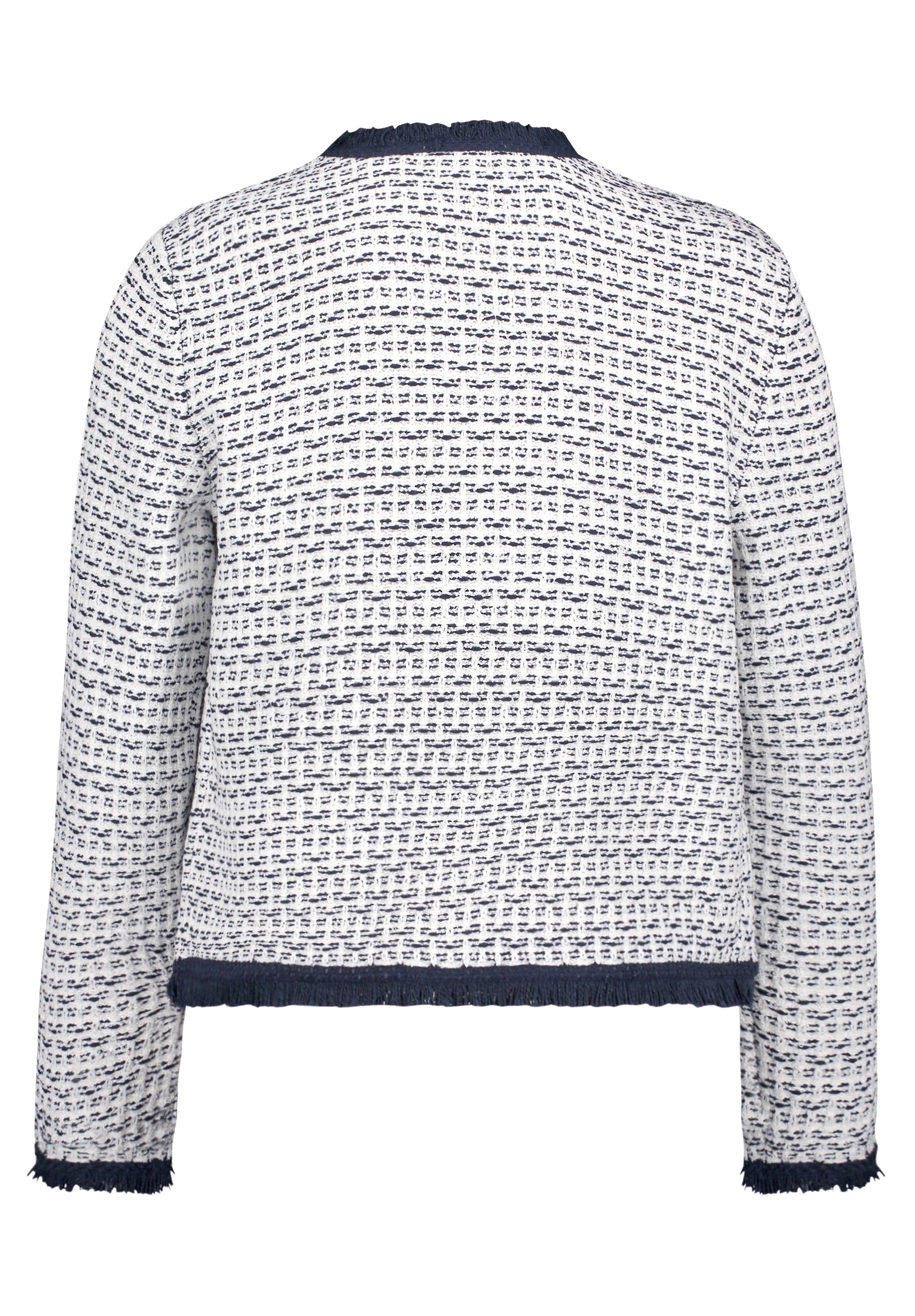 Betty&Co Strickjacke »Betty & Co Strick-Cardigan mit Rundhalsausschnitt«, Struktur