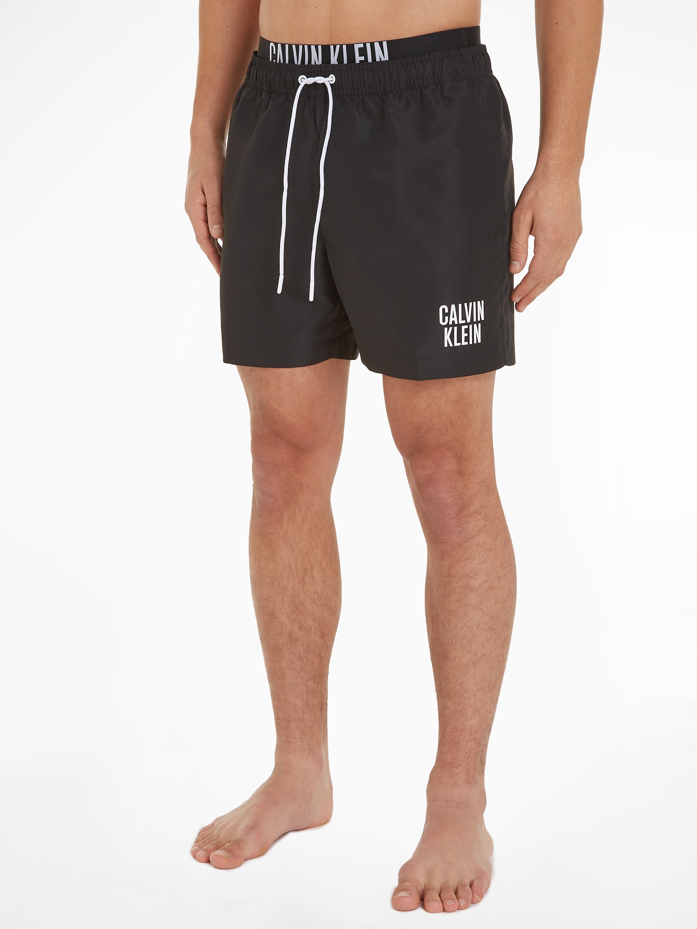 Calvin Klein Swimwear Badeshorts, mit Doppelbund