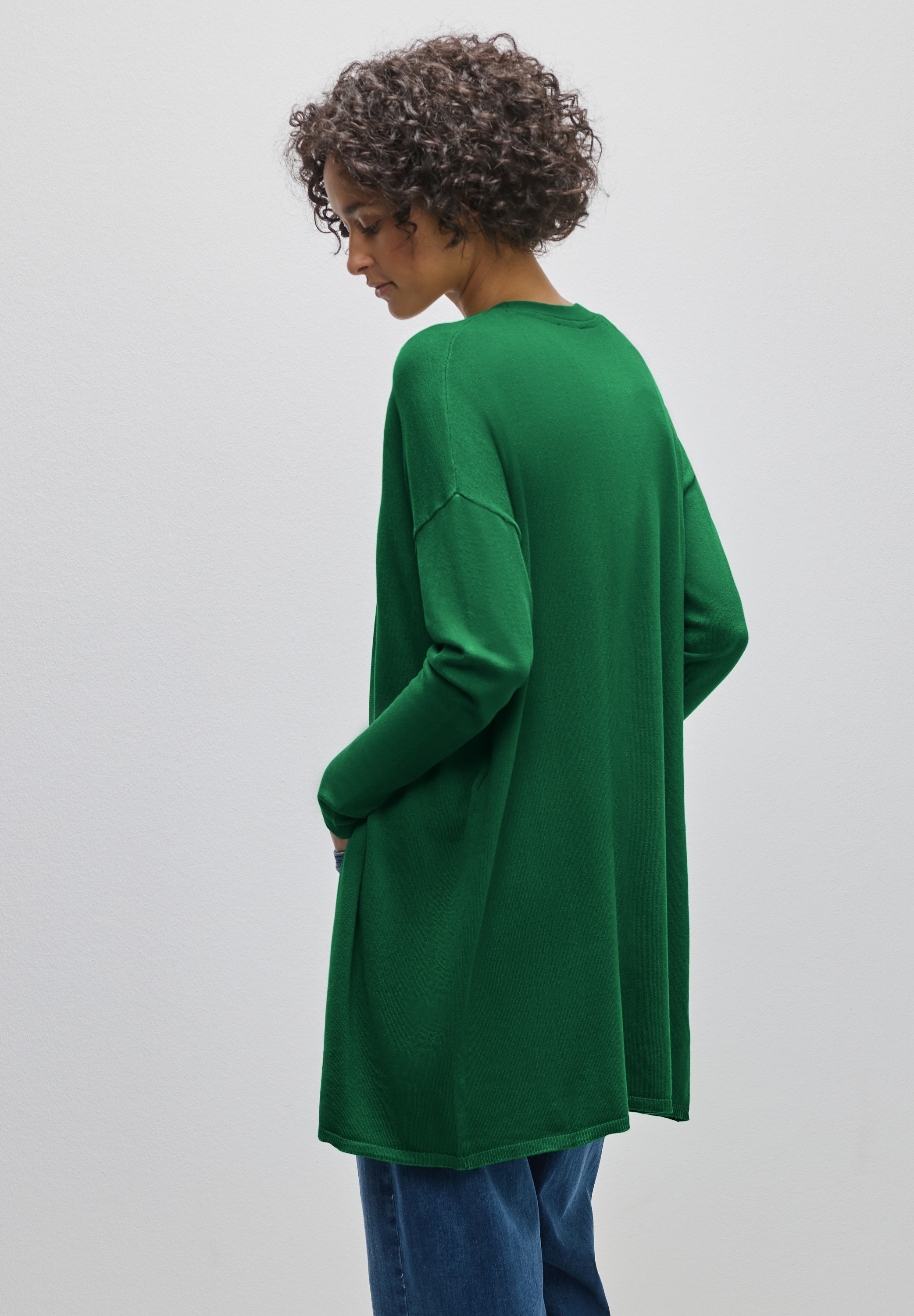 STREET ONE Strickjacke verschlusslos günstig online kaufen