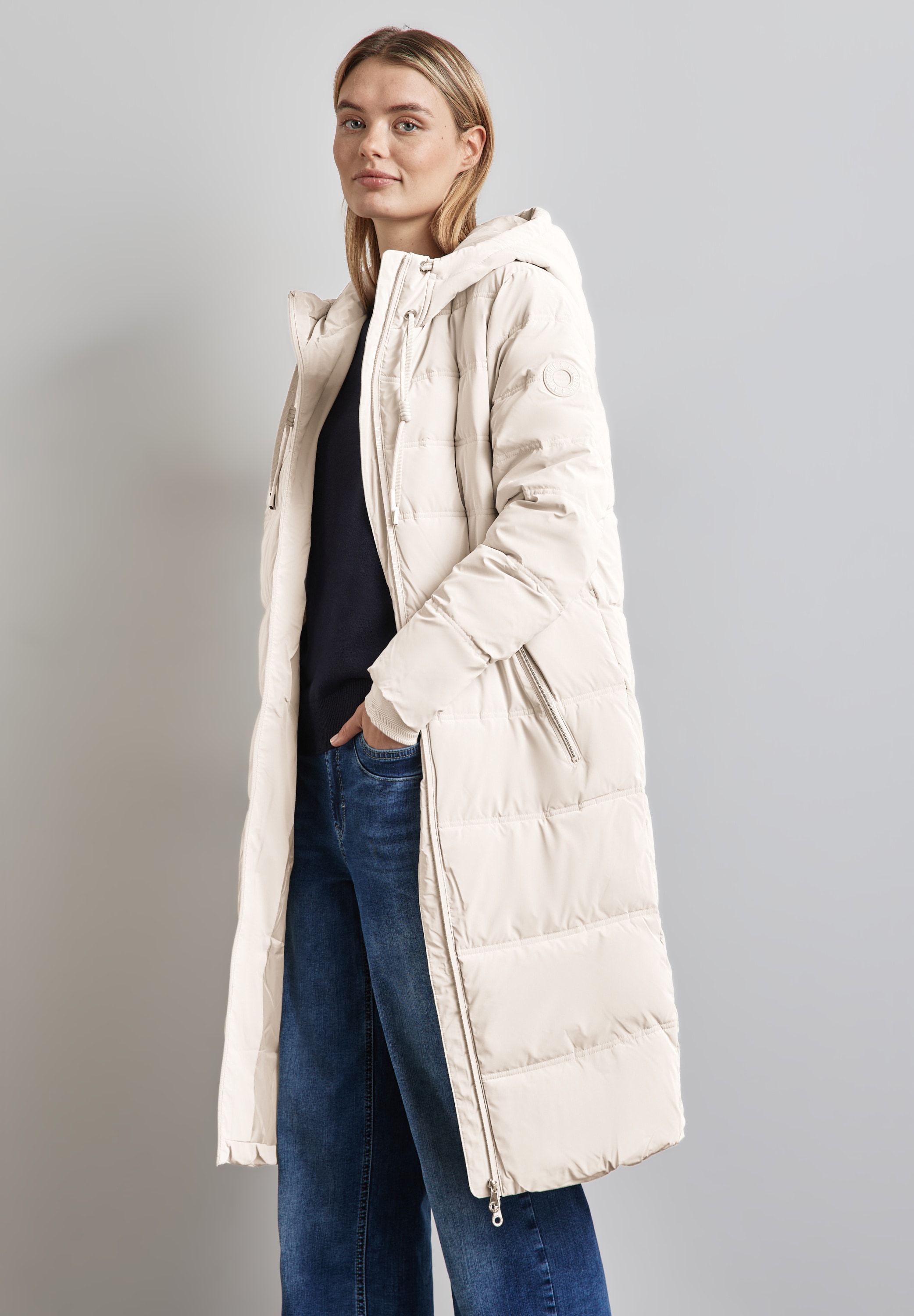 STREET ONE Steppjacke mitKapuze mit Kapuze günstig online kaufen