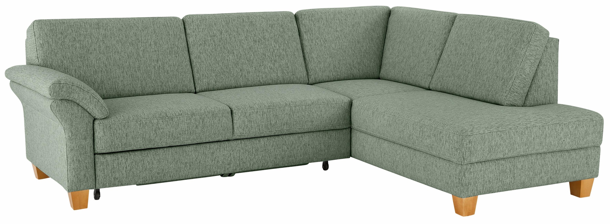 OTTO home Ecksofa "Borkum L-Form, B: 249 cm - OTTO. Verlässliche Qualität." optional mit Schlaffunktion, Eckcouch mit Federkern