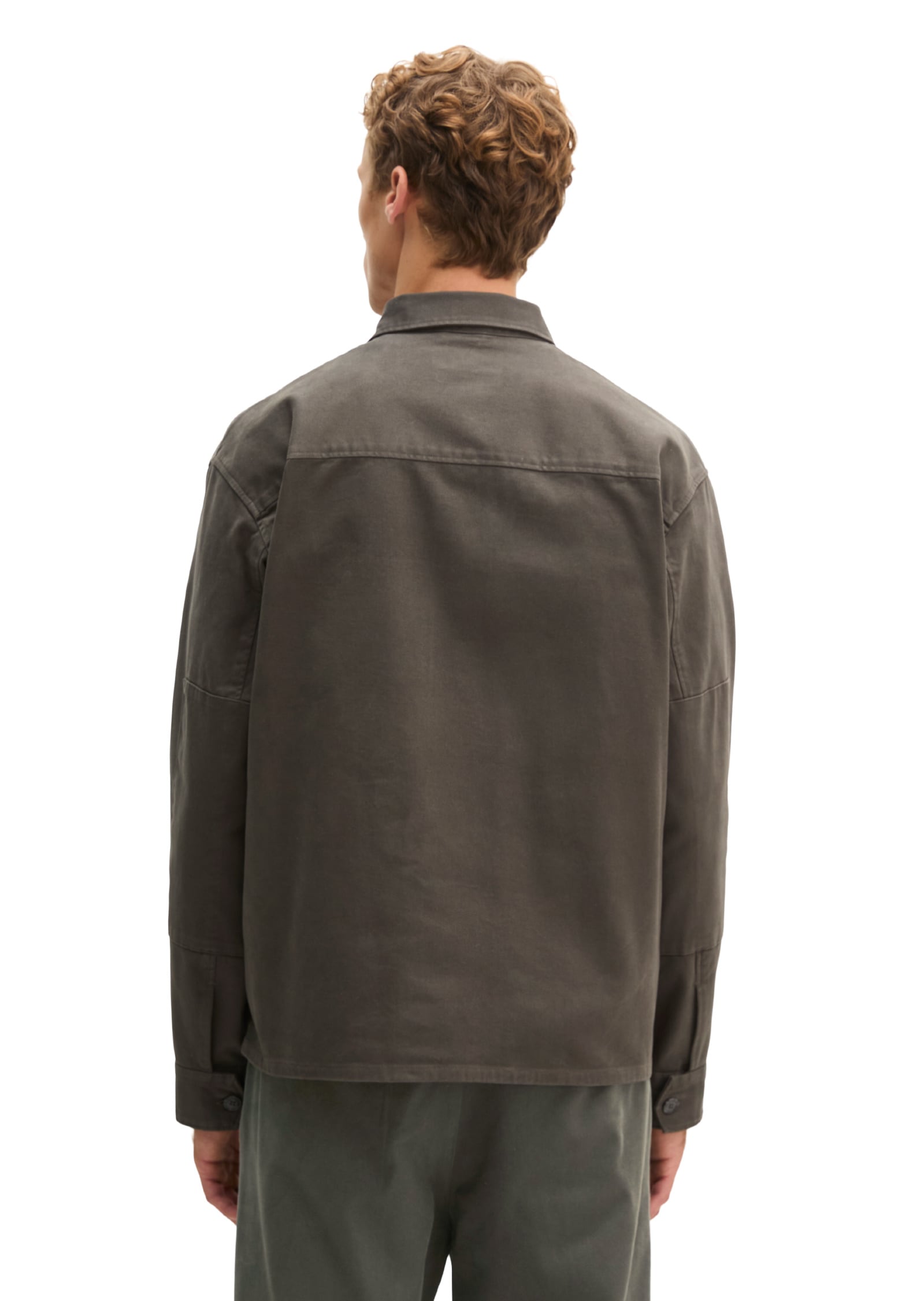 Marc O'Polo Kurzjacke »aus weichem Bio-Baumwoll-Mix« ohne Kapuze