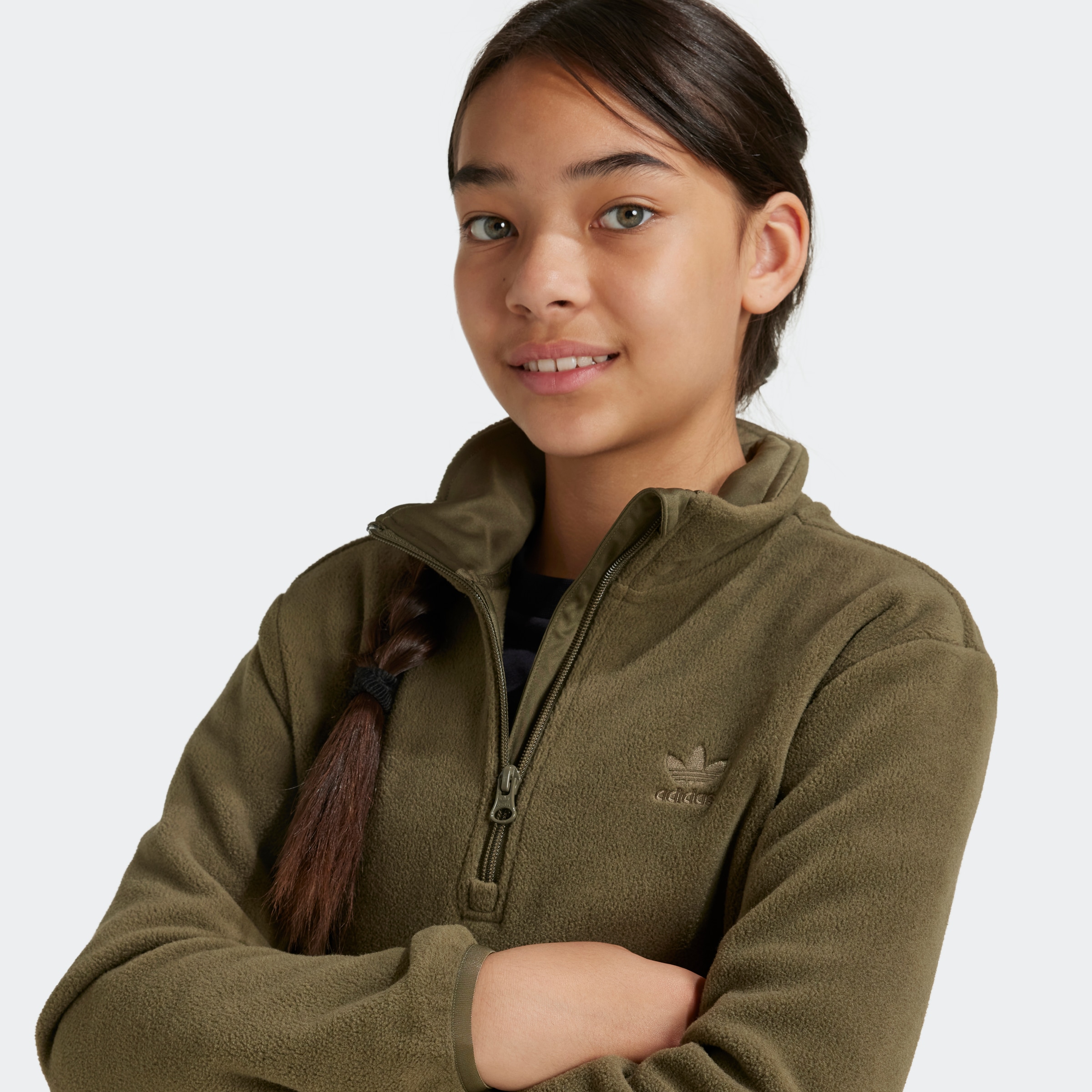 adidas Originals Fleecepullover »POLAR FLEECE HZ«
