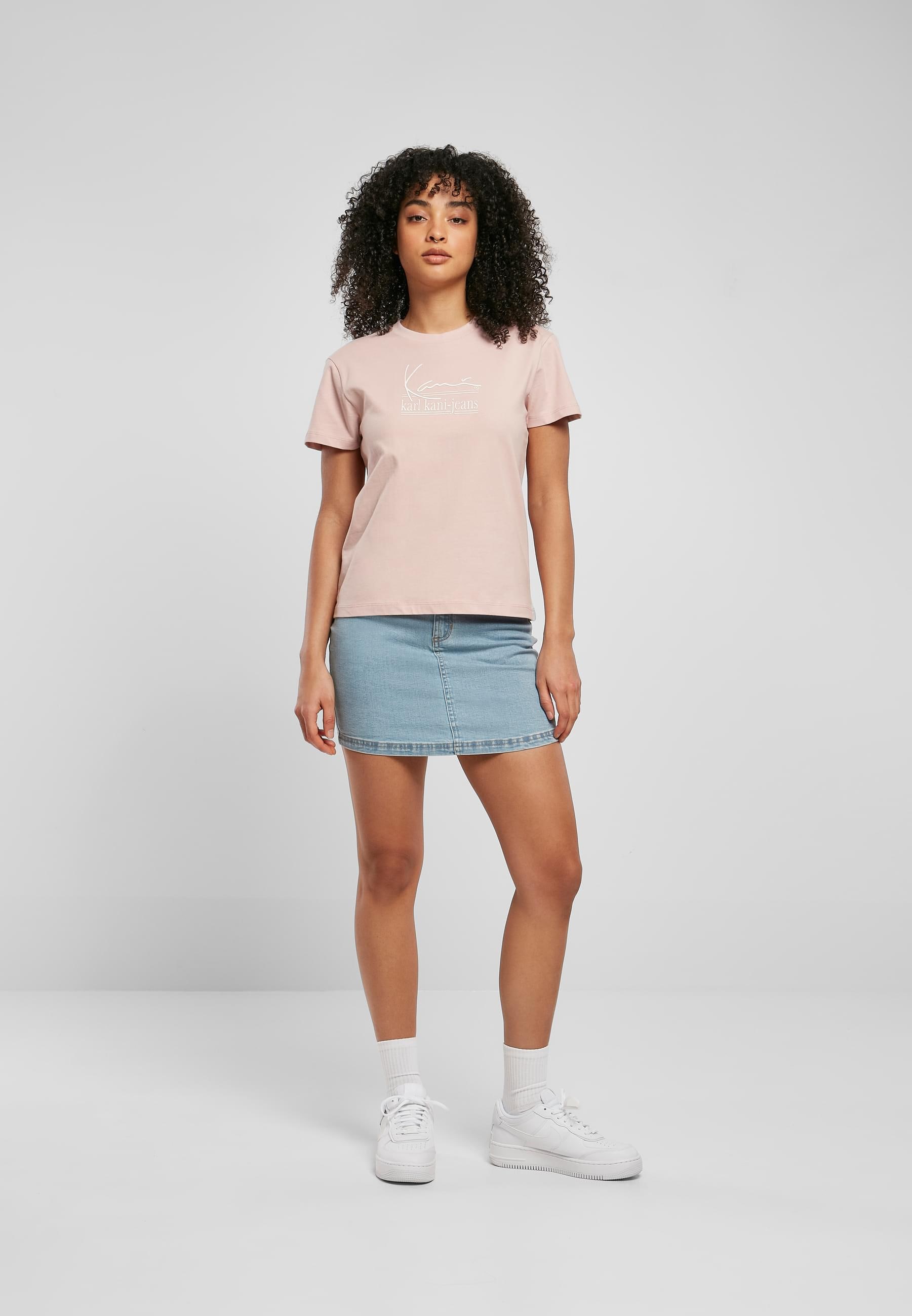 Karl Kani T-Shirt »Karl Kani Damen KW221-012-1 Signature KKJ Tee rose« 1 Stk.
