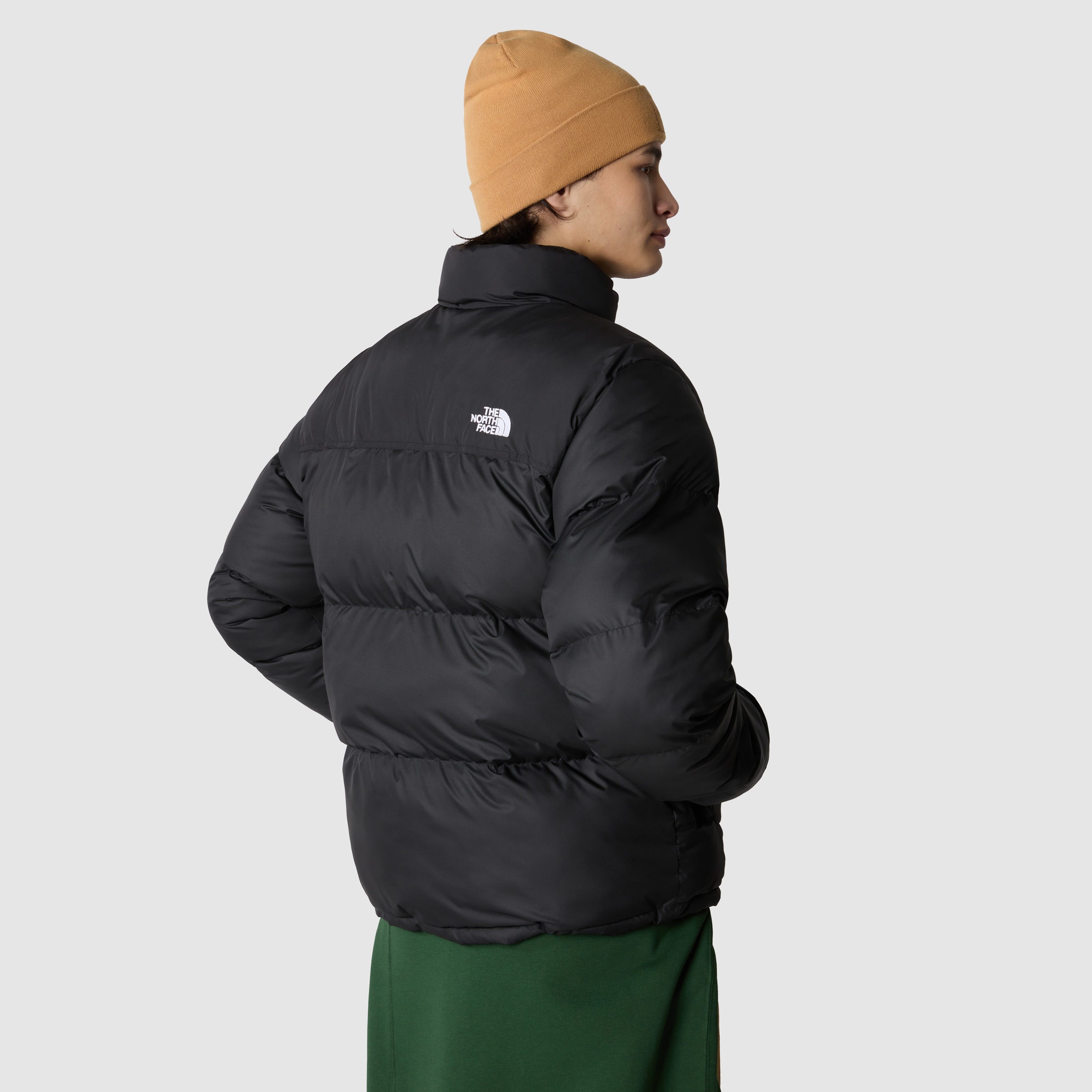 Steppjacke THE NORTH FACE "M SAIKURU JACKET", Herren, Gr. XXL, schwarz, Softshell, Obermaterial: 100% Polyester. Futter: 100% Polyester. Wattierung: 100% Polyester, unifarben, straight fit, abgerundeter Saum, Jacken Steppjacke, wasserabweisend, atmungsakt 4