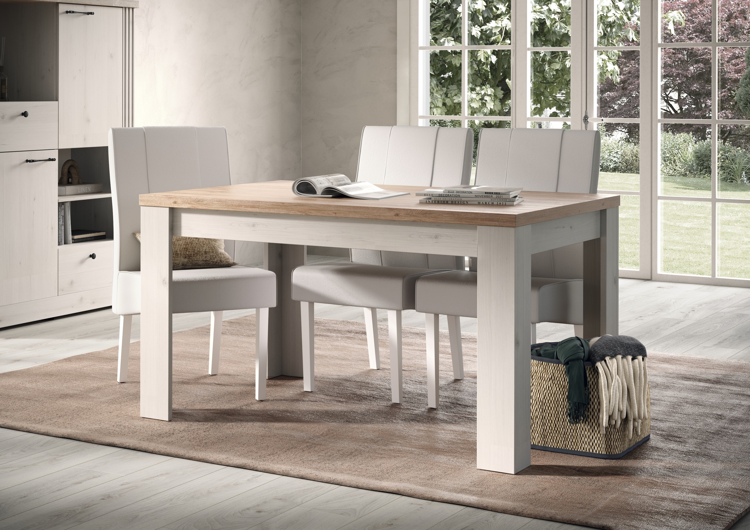 OTTO home Esstisch "Country 137 x 90 cm, Küchentisch, Esszimmertisch," zwei günstig online kaufen