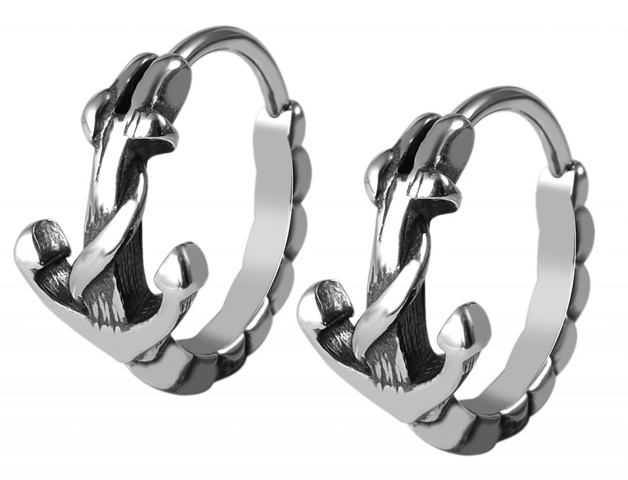 Adelia´s Paar Creolen »Neuheit 2025 - Unisex Creolen aus Edelstahl Ø 11 mm«