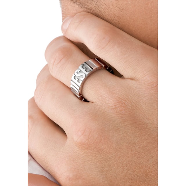 Diesel Fingerring »STEEL, DX1390040« bestellen | BAUR