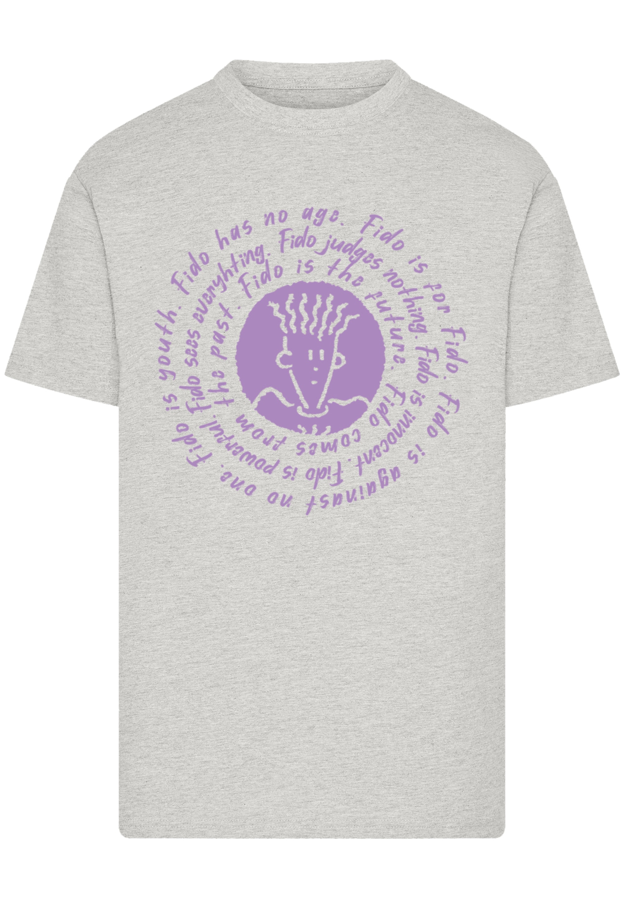 F4NT4STIC T-Shirt »Fido Dido Is For Fido Spiral«, Premium Qualität