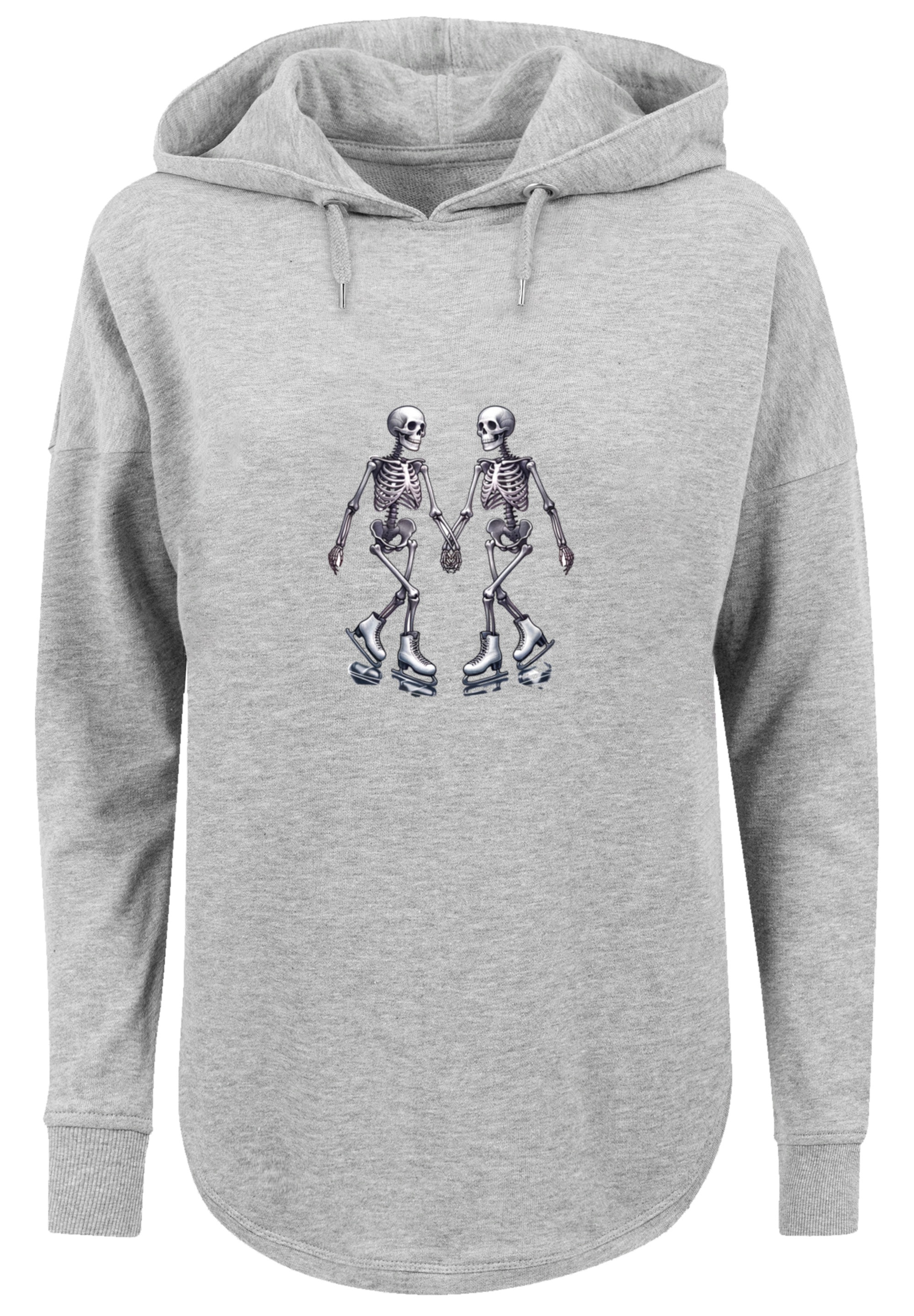 F4NT4STIC Kapuzenpullover »Skelettpaar Eislaufen Valentinstagsgeschenk«, Premium Qualität