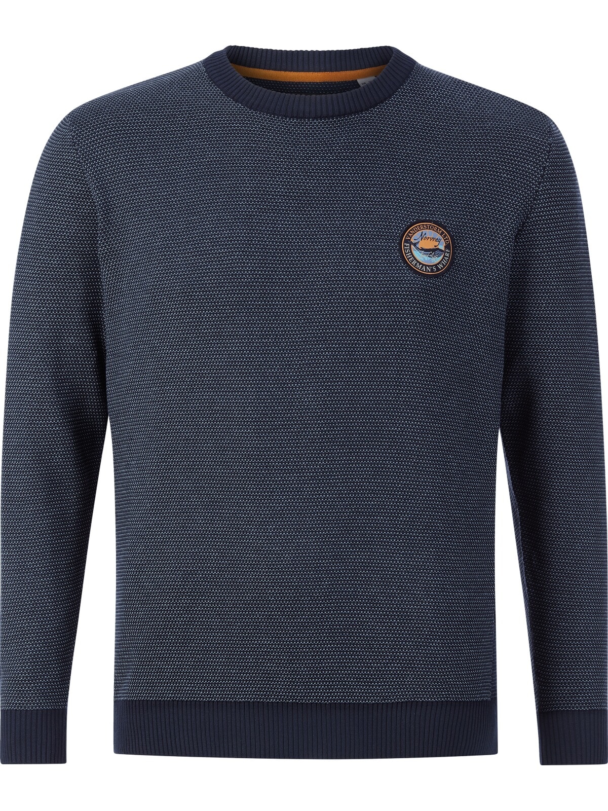 Jan Vanderstorm Rundhalspullover »Pullover HALVAR«