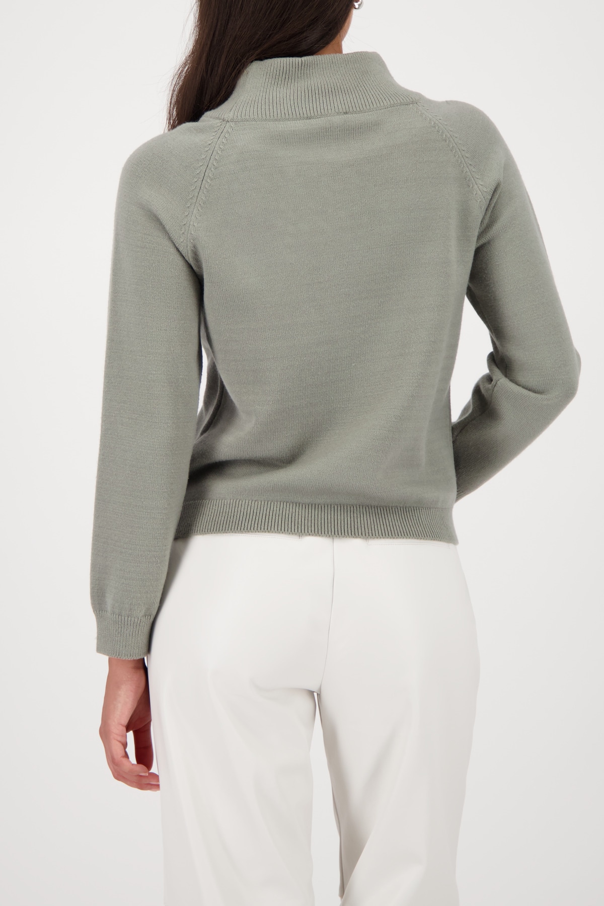 Monari Strickpullover »Pullover Schmucksteine« Regular fit mit Stehkragen