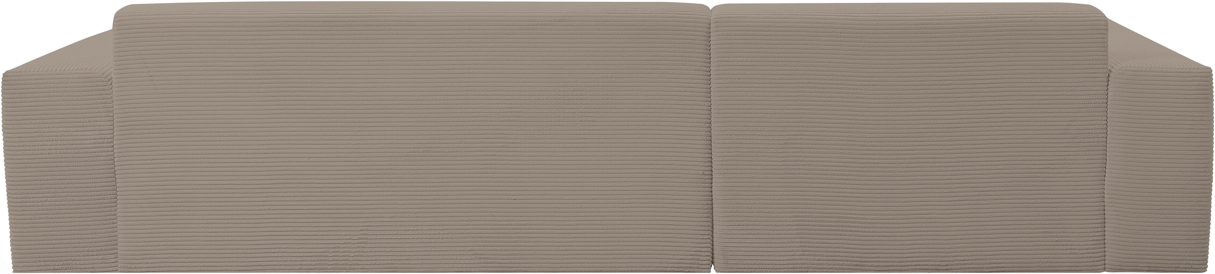 WERK2 Ecksofa »Zeus-XL, Mega-Sofa mit großer Sitztiefe, Stellmaße 311cm x 210cm«, Curvy Trend Garnitur mit urbaner Optik, bequem, Big-Sofa, L-Form