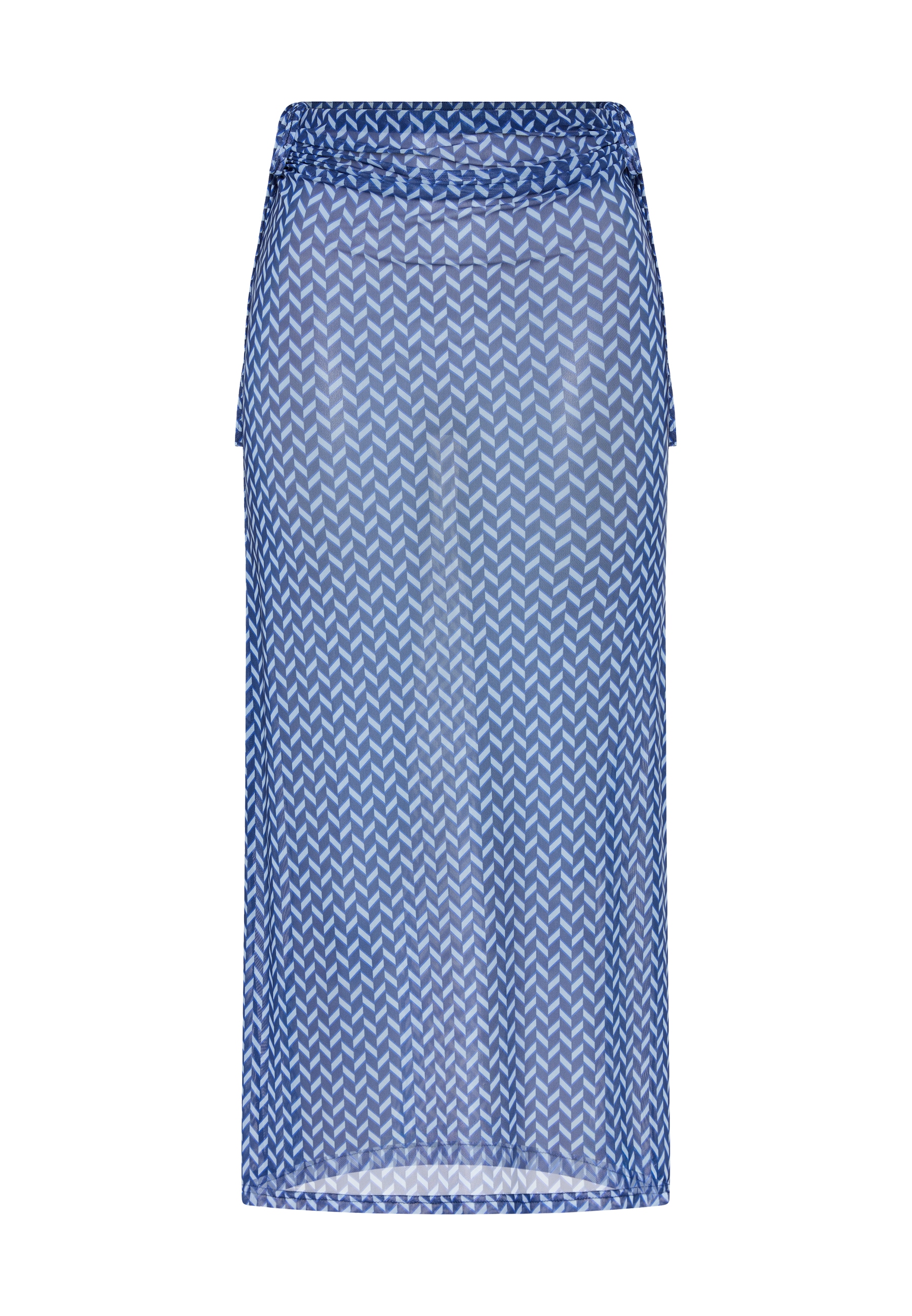 LSCN by LASCANA Meshrock mit grafischem Druck, Strandrock, Cover-up