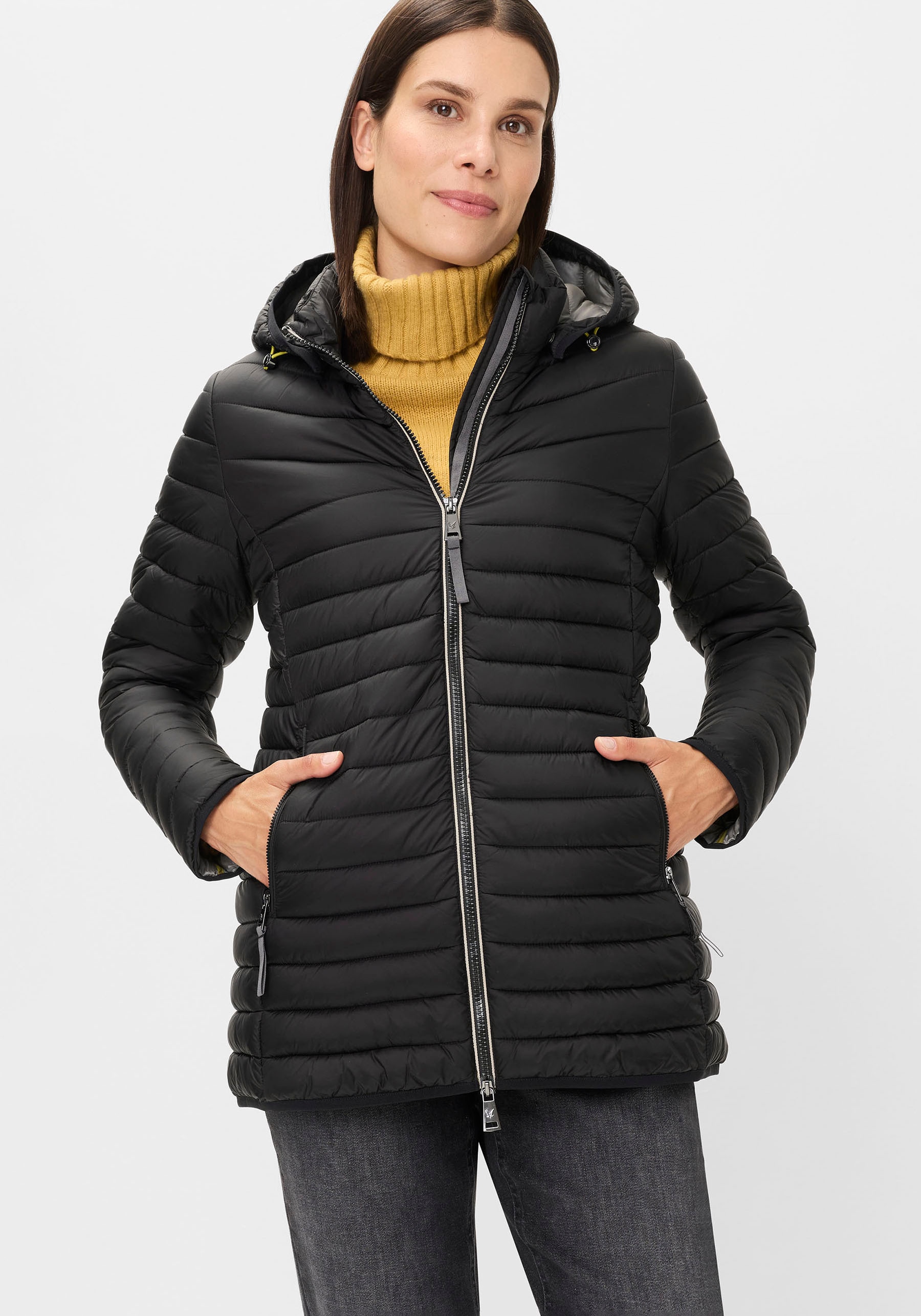 Fuchs Schmitt Steppjacke, mit Kapuze, mit abnehmbarer Kapuze günstig online kaufen