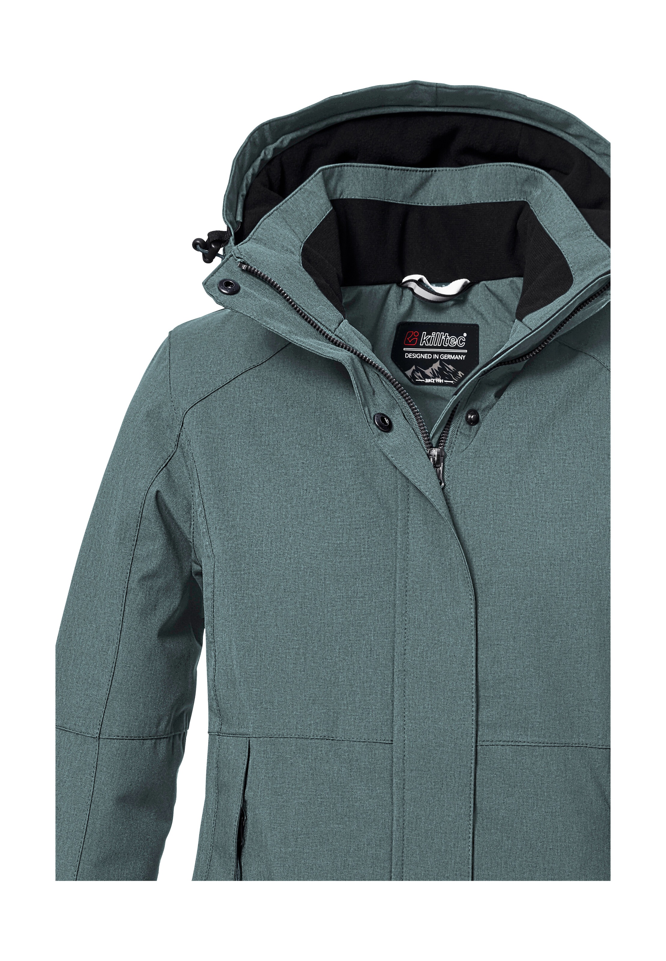 Thumbnail - Killtec Outdoorjacke "KOW 37 WMN JCKT" Wasserdichte Damen Funktionsjacke mit abnehmbarer Kapuze