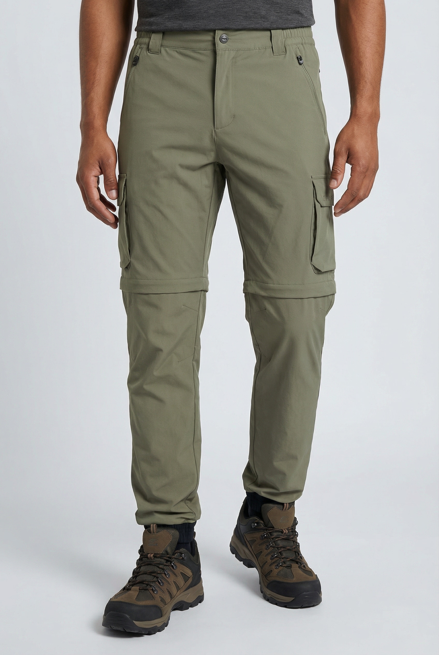 CMP Zip-off-Hose "MAN ZIP OFF PANT" mit Zip-off-Funktion, aus Polyamid und Elasthan