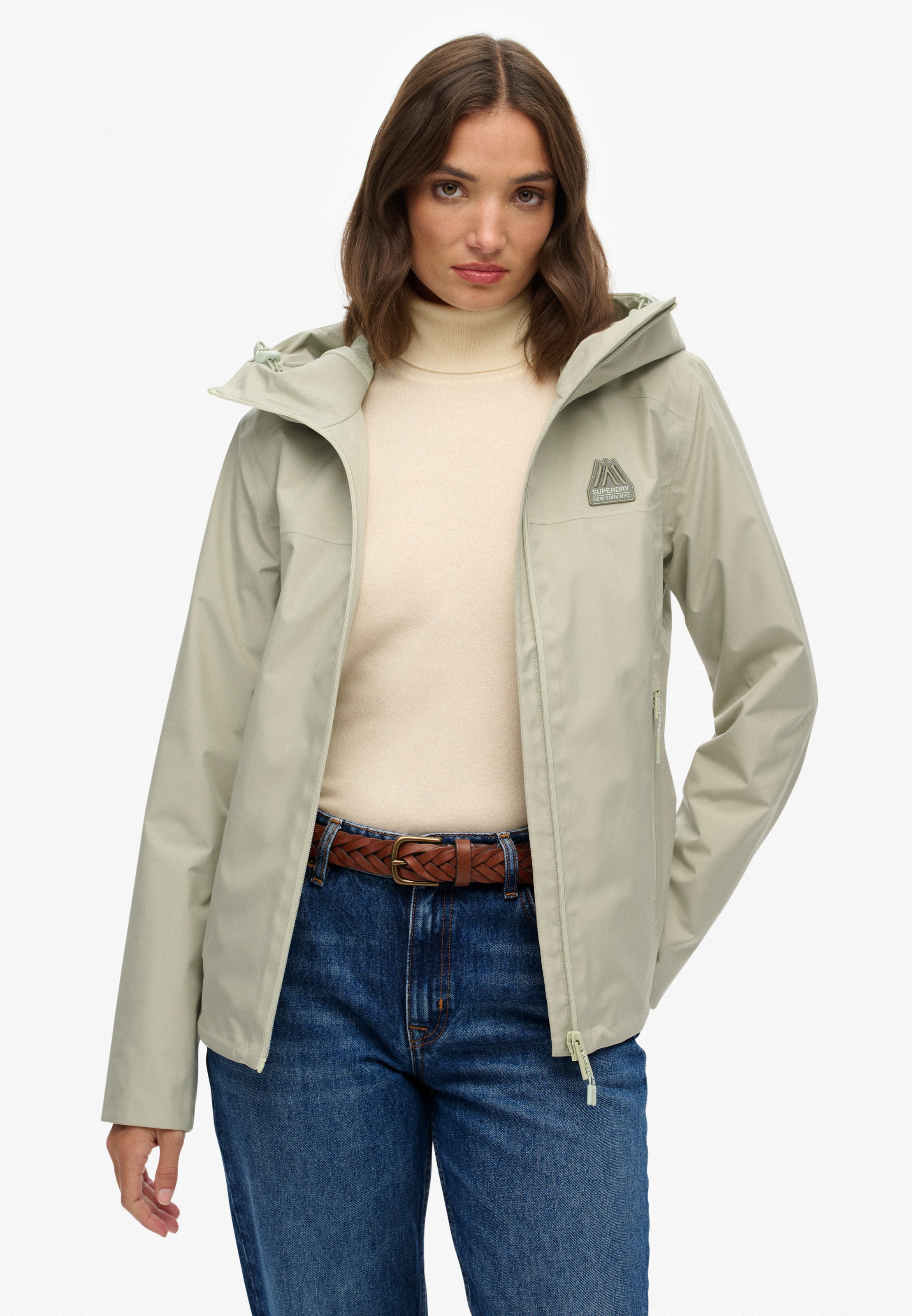 Superdry Outdoorjacke "WATERPROOF JACKET", mit Kapuze, Wasserdicht (Säule w günstig online kaufen