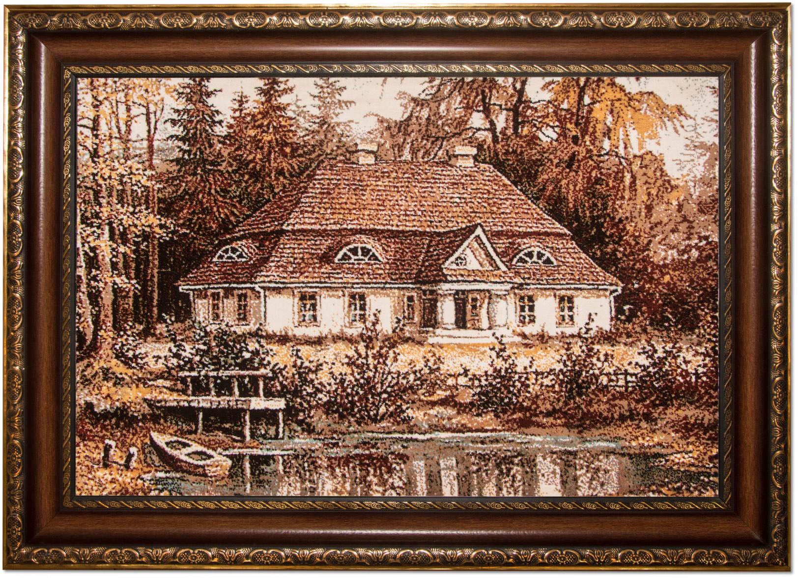 morgenland Wandteppich "Bild-Teppich Figurativ 82 x 62 cm", rechteckig, 6 mm Höhe, besonders weich durch Microfaser