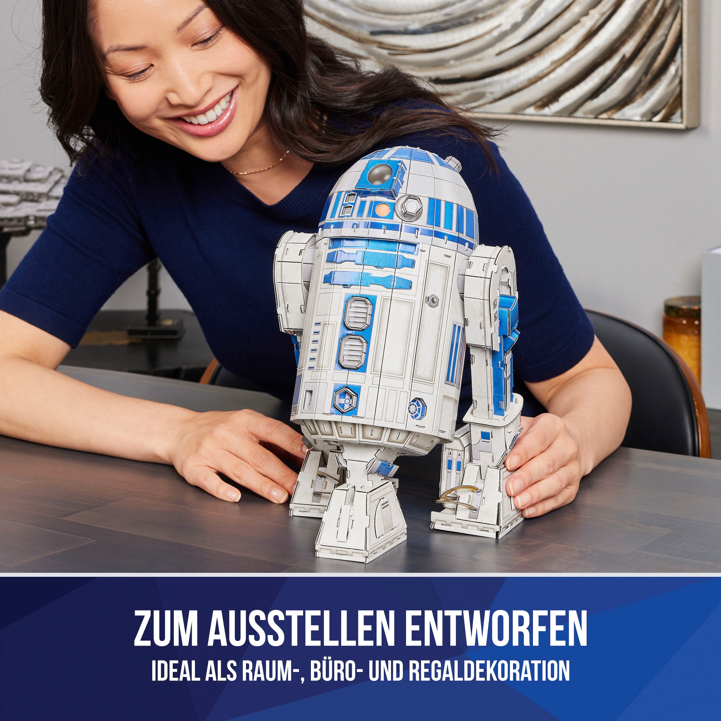 Spin Master 3D-Puzzle »4D Build - Star Wars - R2-D2 Roboter«