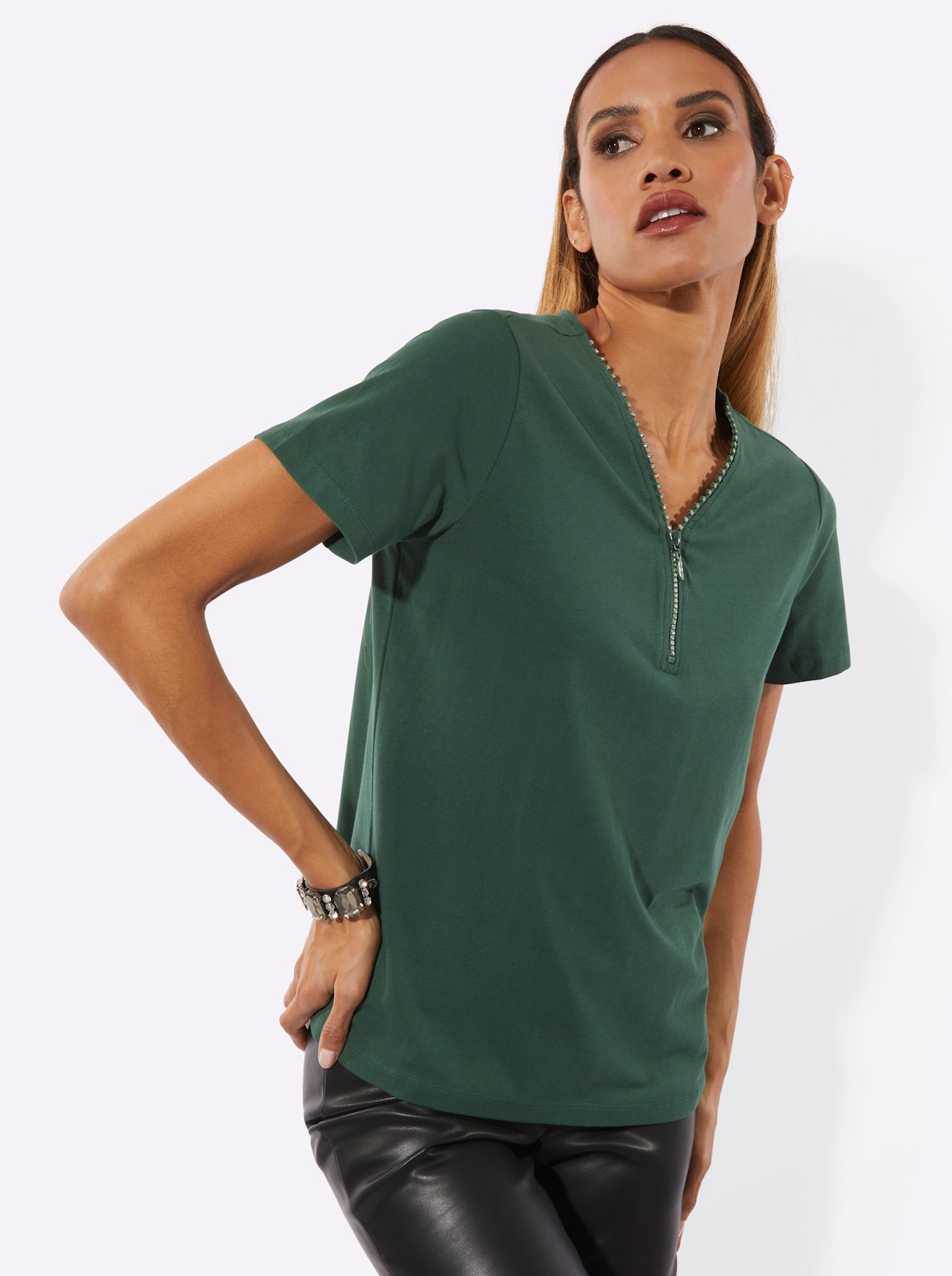 creation L V-Shirt »Kurzarm-Shirt« 1 tlg.